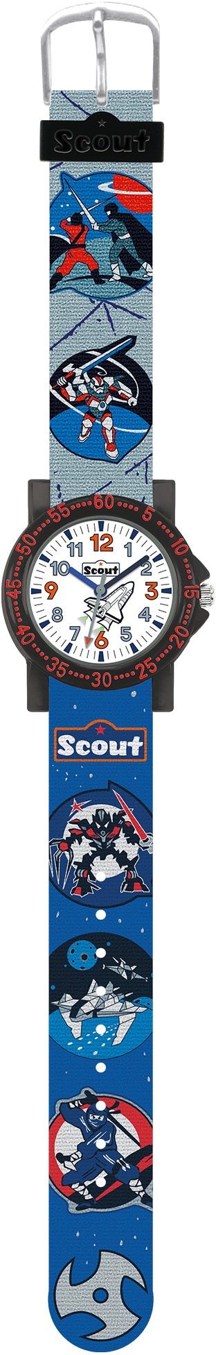 Scout Quarzuhr »The IT-Collection, 280375026«, ideal auch Rechnung auf als Geschenk bestellen Lernuhr