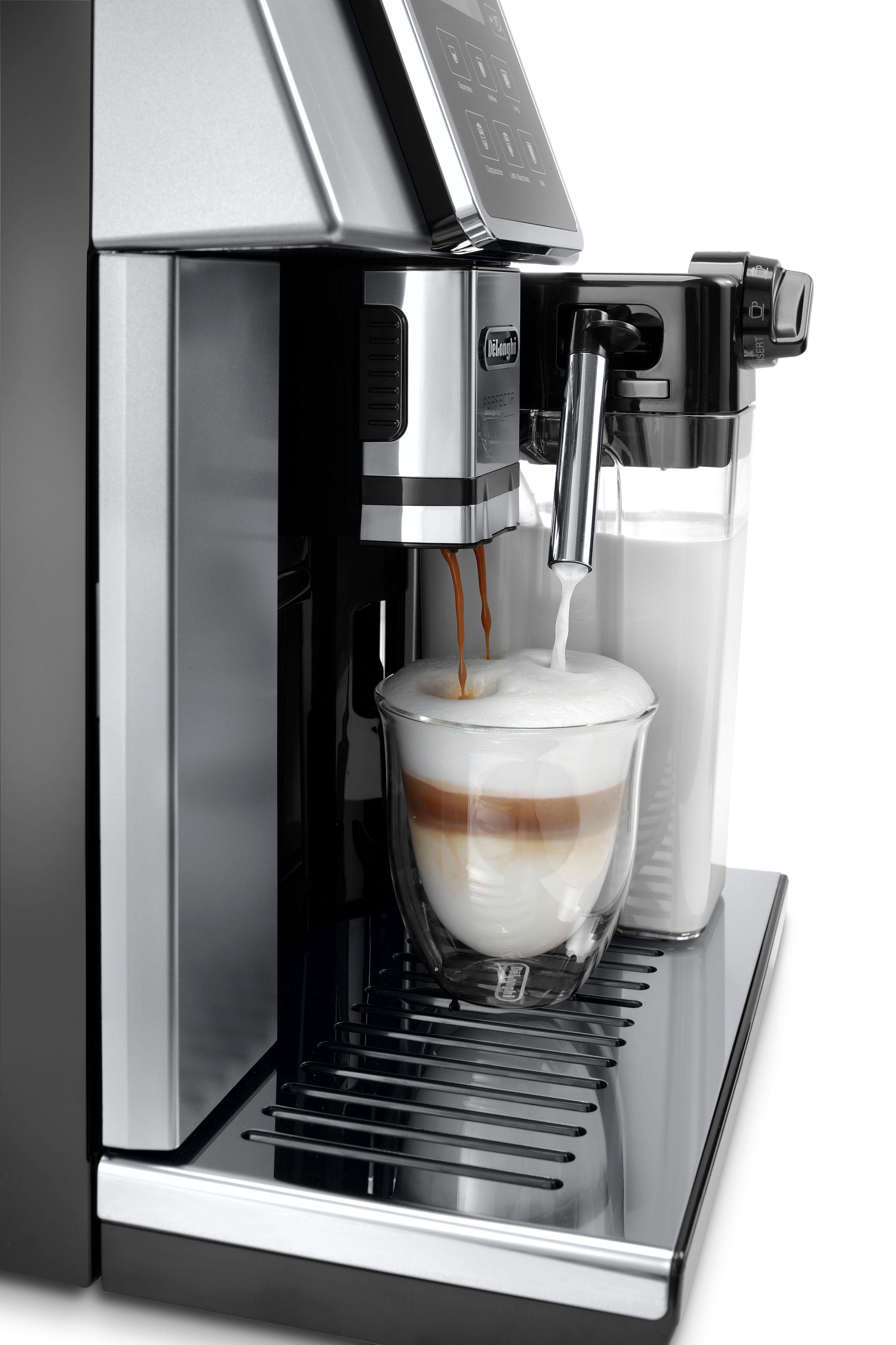 De'Longhi Kaffeevollautomat »ESAM 428.80.SB PERFECTA EVO«, inkl. Kaffeekanne im Wert von UVP € 29,99 + Pflegeset UVP € 31,99