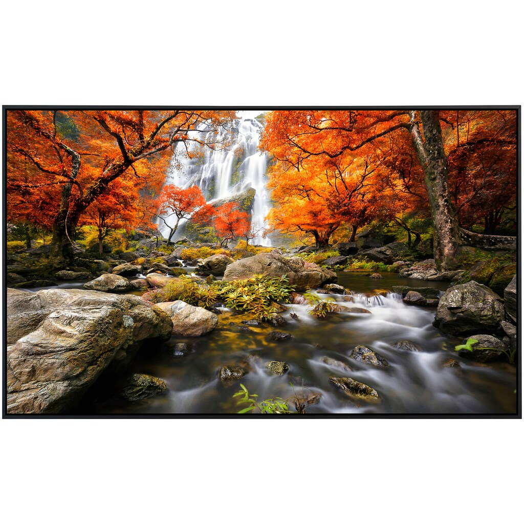 Papermoon Infrarotheizung »Herbst Wasserfall«, sehr angenehme Strahlungswärme