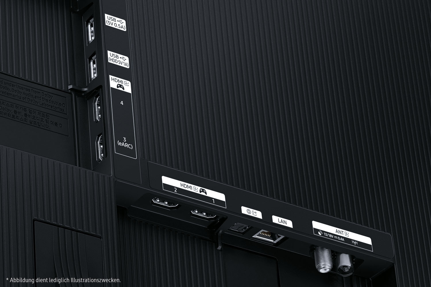 Samsung OLED-Fernseher »GQ55S84FAU« 138 cm/55 ″ Smart-TV HDR, Dolby Atmos & AI Sound, Pantone Farben, Gaming Hub, bis zu 120Hz