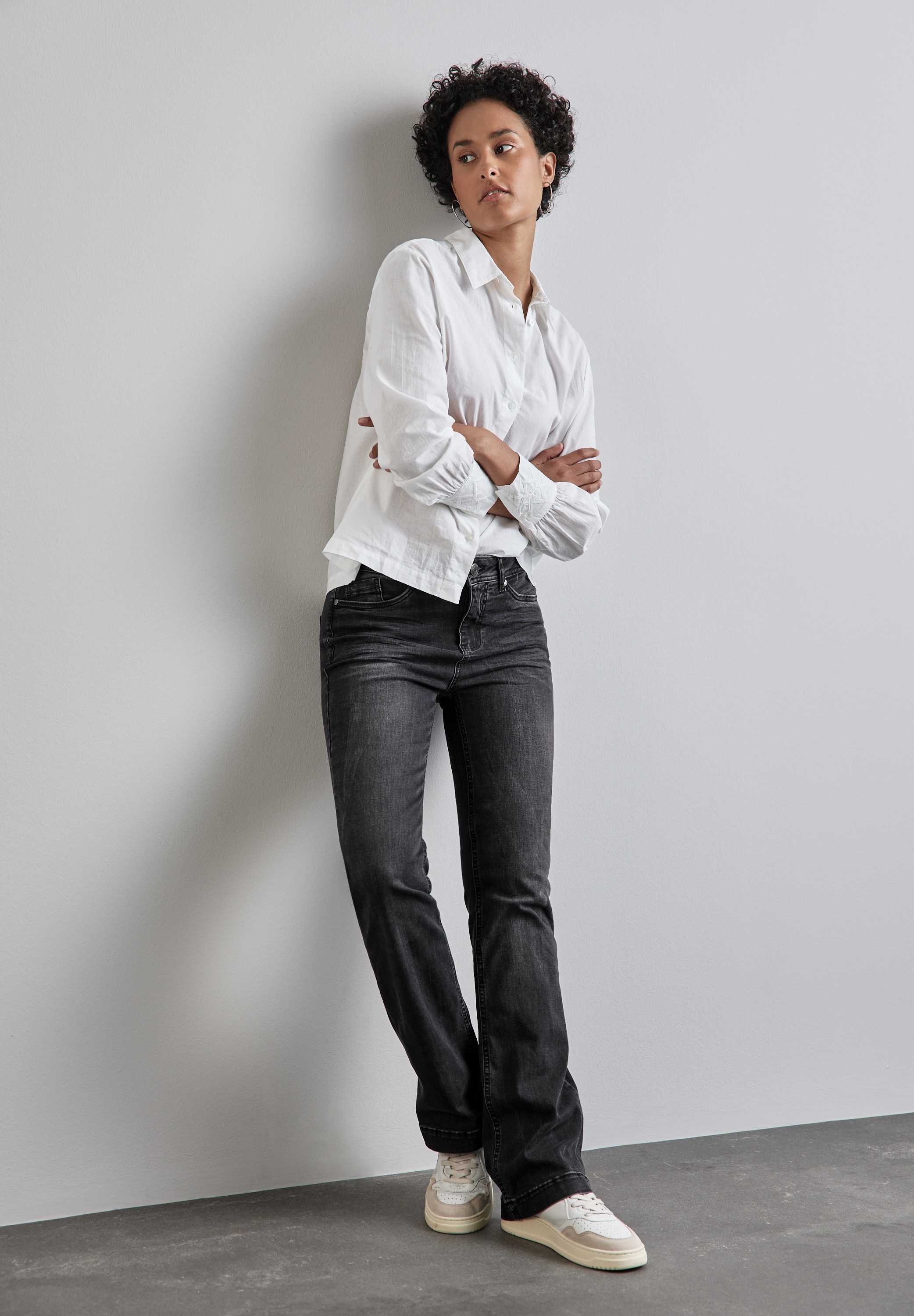 STREET ONE Slim-fit-Jeans, mit Stretch