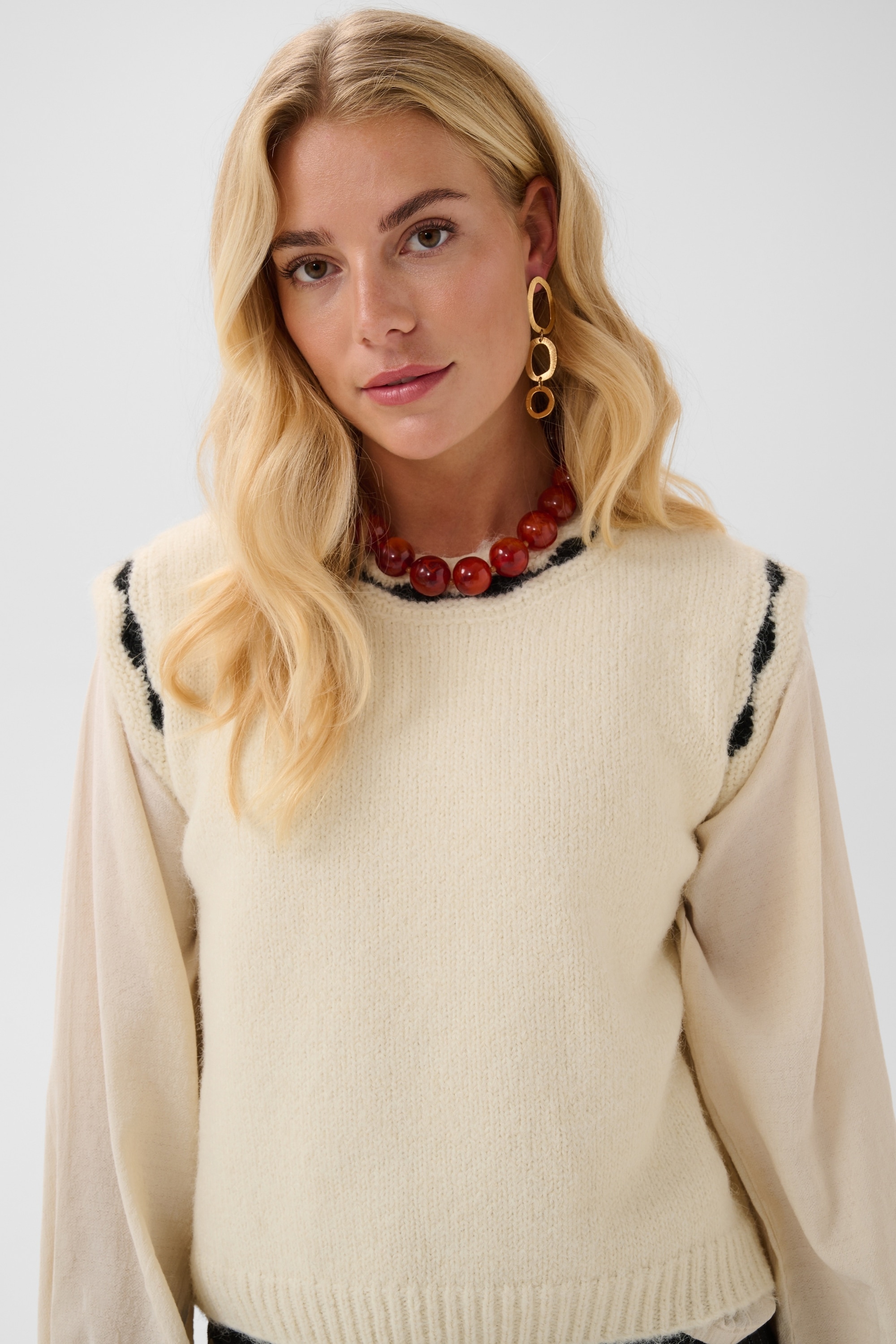 Cream Stricktunika »Cream Stricktunika CRRosy«