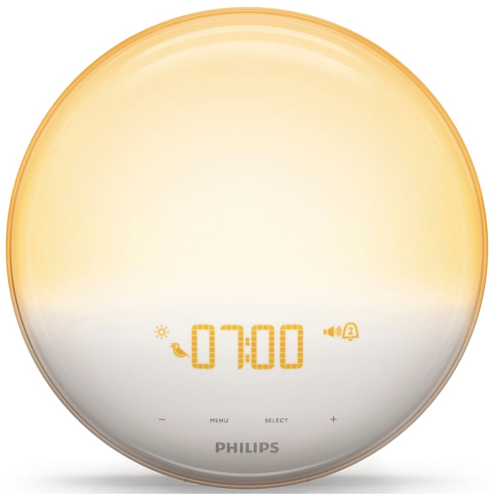 Philips Tageslichtwecker »HF3519/01 Wake Up Light«, für natürlicheres Aufwachen
