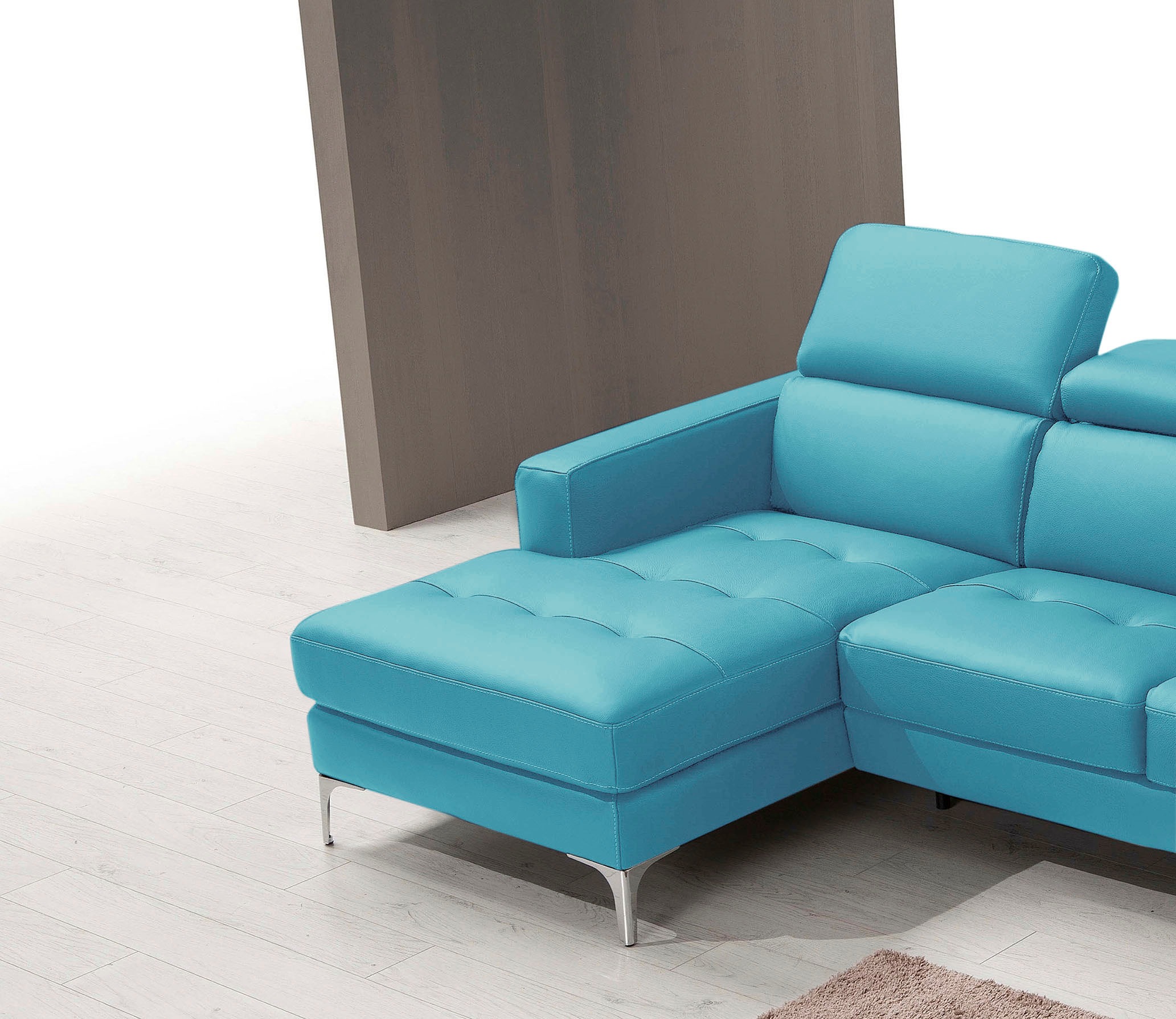 Egoitaliano Ecksofa »Matt, erstklassiger Sitzkomfort, aufwendige Detailverarbeitung, L-Form«, mit verstellbaren Kopfteilen zum Relaxen