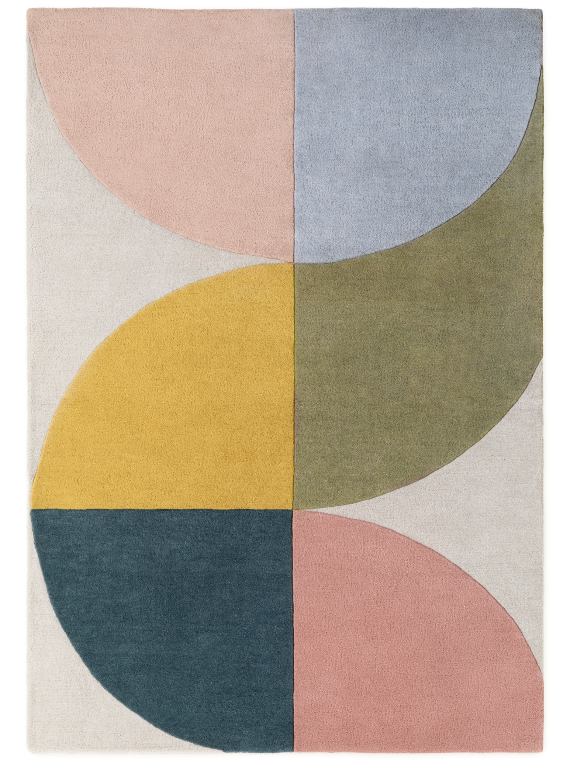 Ted Baker Wollteppich »Savile« rechteckig 17 mm Höhe Wolle, Naturteppich, Handgemacht, Wohnzimmer, Schlafzimmer, bunt