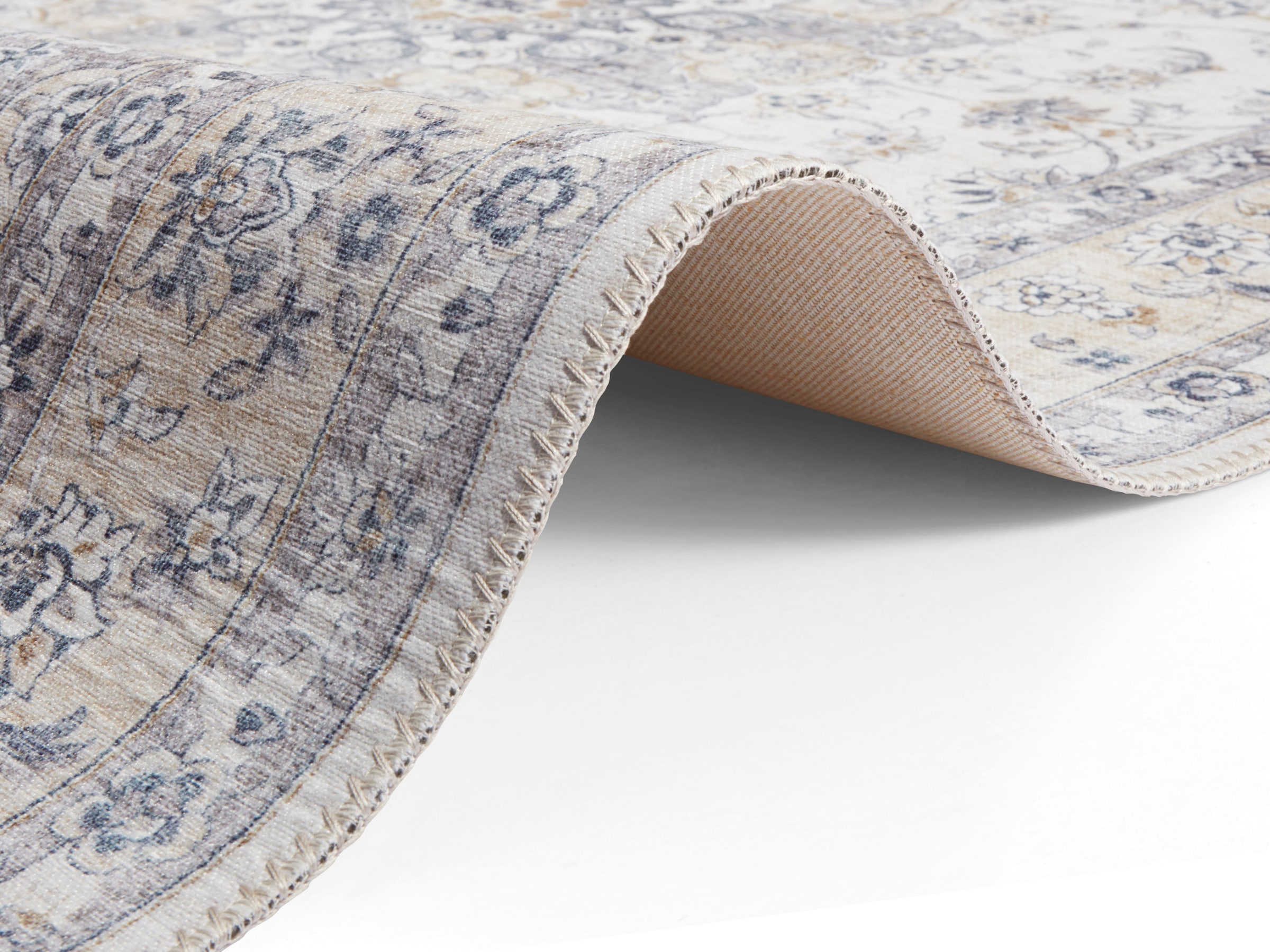 ELLE DECORATION Teppich »Nain« rechteckig 7 mm Höhe Orientalisch, Läufer, Kurzflor, Wohnzimmer, Schlafzimmer, Vintage-Look