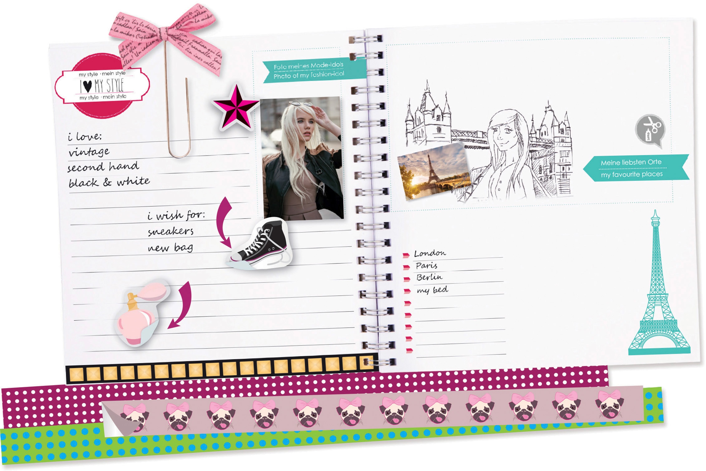 Lena® Kreativset »Scrapbook, klein«