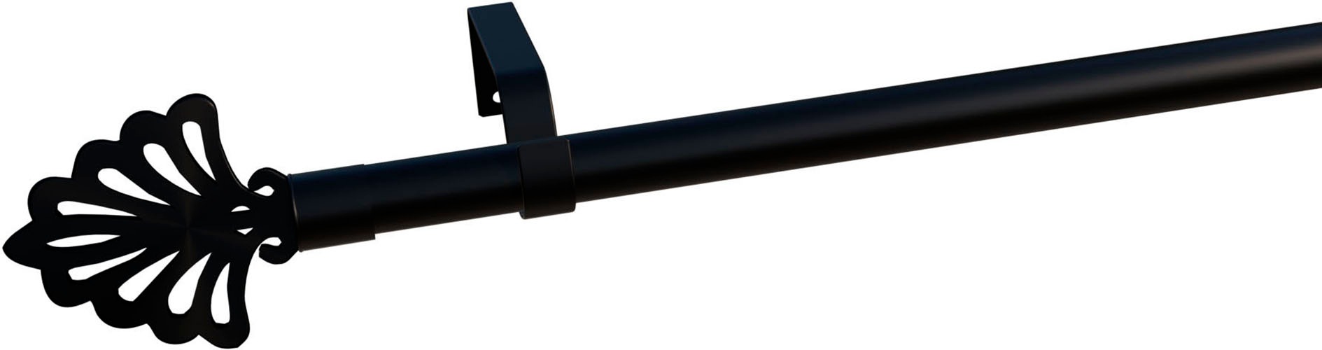 indeko Gardinenstange »Modena« Ø 16 mm 1 läufig-läufig Wunschmaßlänge