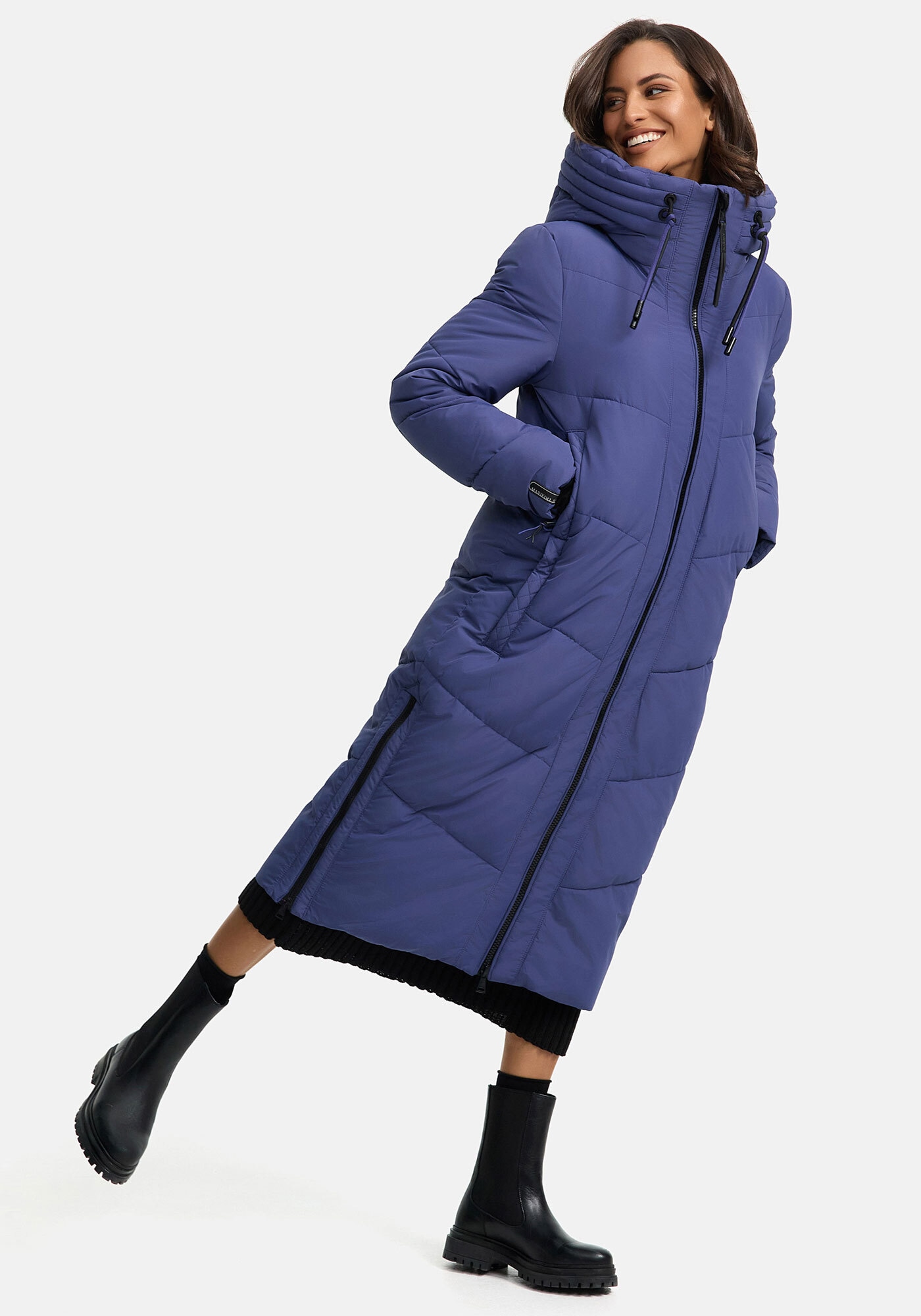 Marikoo Winterjacke »Marikoo Nadaree XVI Damen Winterjacke B979«