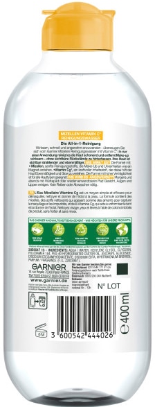 GARNIER Gesichtswasser »Mizellen Reinigungswasser UNIVERSAL Vitamin C« | bestellen online