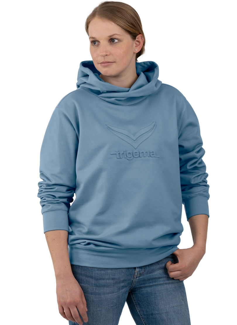 Kapuzensweatshirt »TRIGEMA Kapuzenpullover mit großem 3D-Motiv«