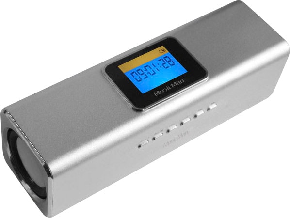 Technaxx Portable-Lautsprecher »MusicMan MA Display Soundstation« 2.0 ( USB-Wiedergabe | Uhrzeitanzeige | Wecker 6 W)