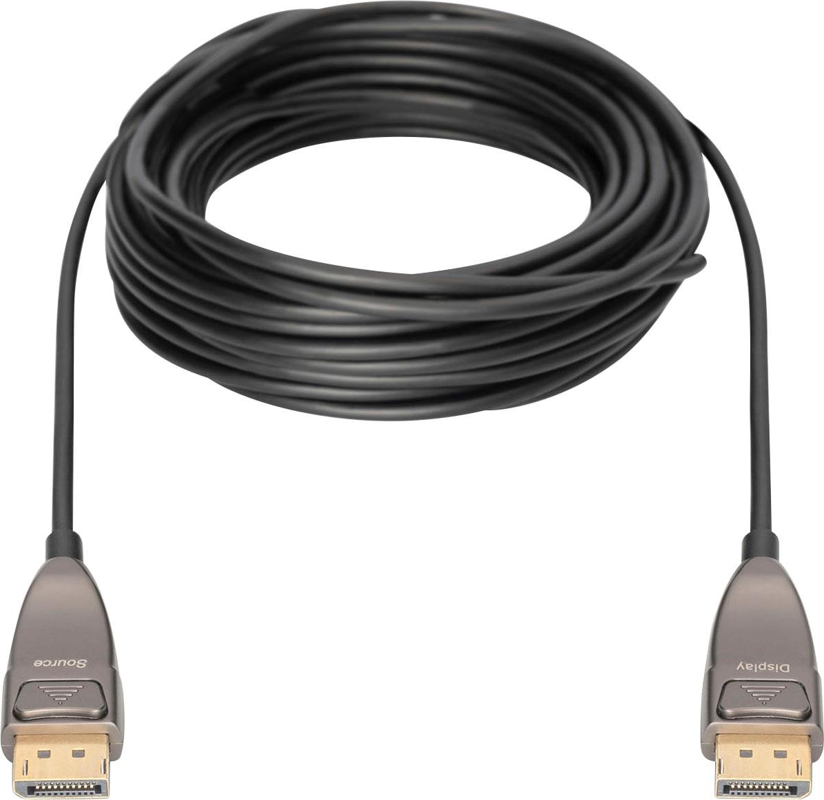 SAT-Kabel »DisplayPort™ AOC Hybrid Glasfaserkabel, UHD 8K«, DisplayPort, 1000 cm