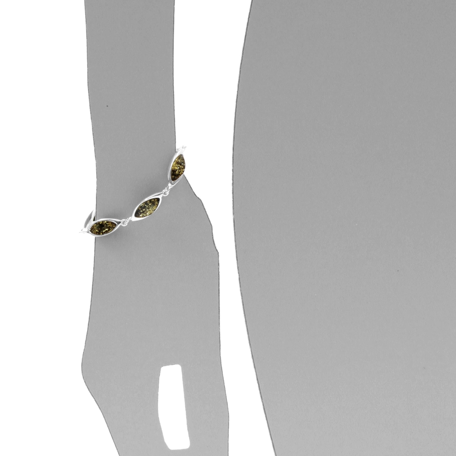 OSTSEE-SCHMUCK Armband »- Tonje - Silber 925/000 - Bernstein«