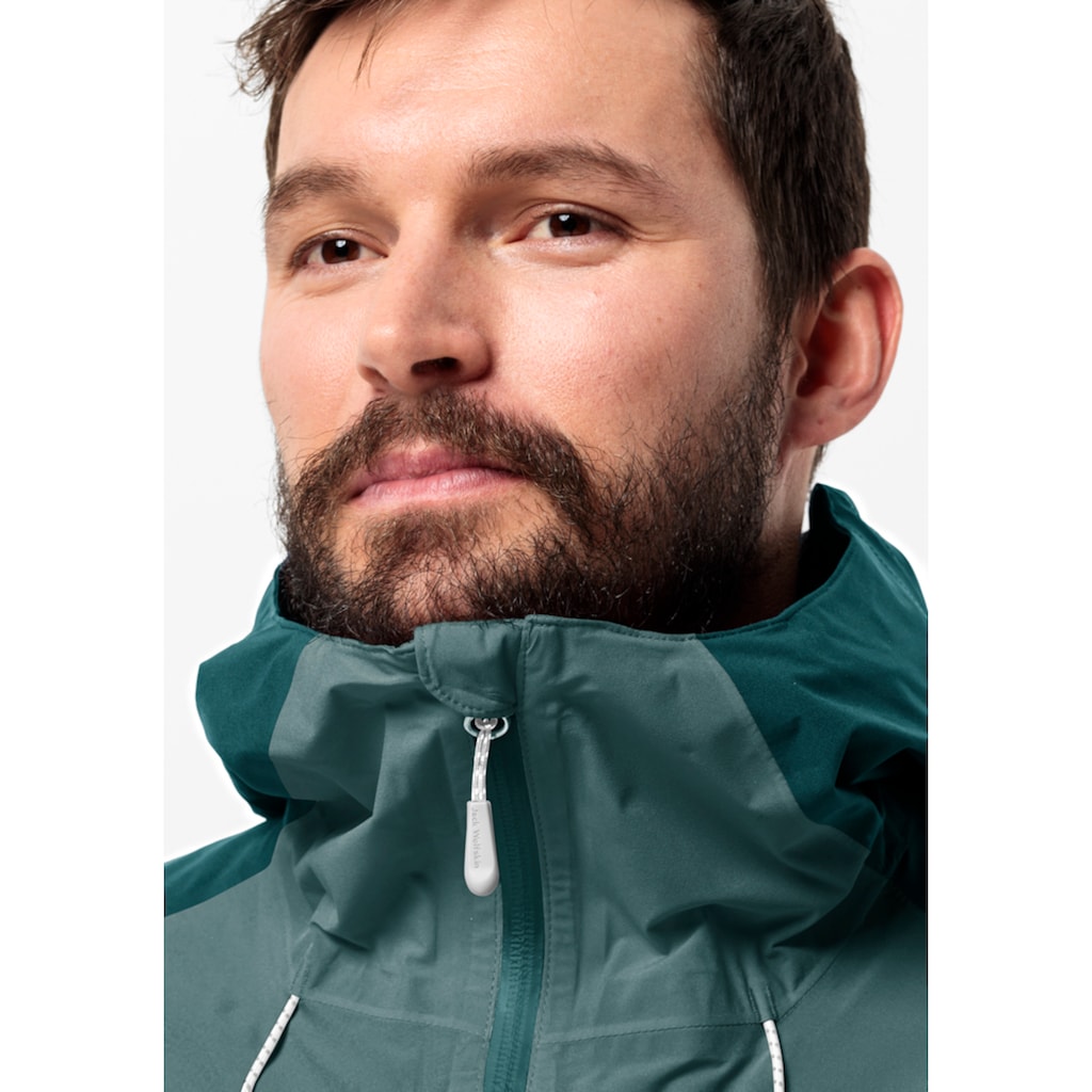 Jack Wolfskin Funktionsjacke »EAGLE PEAK 2L JKT M«, mit Kapuze