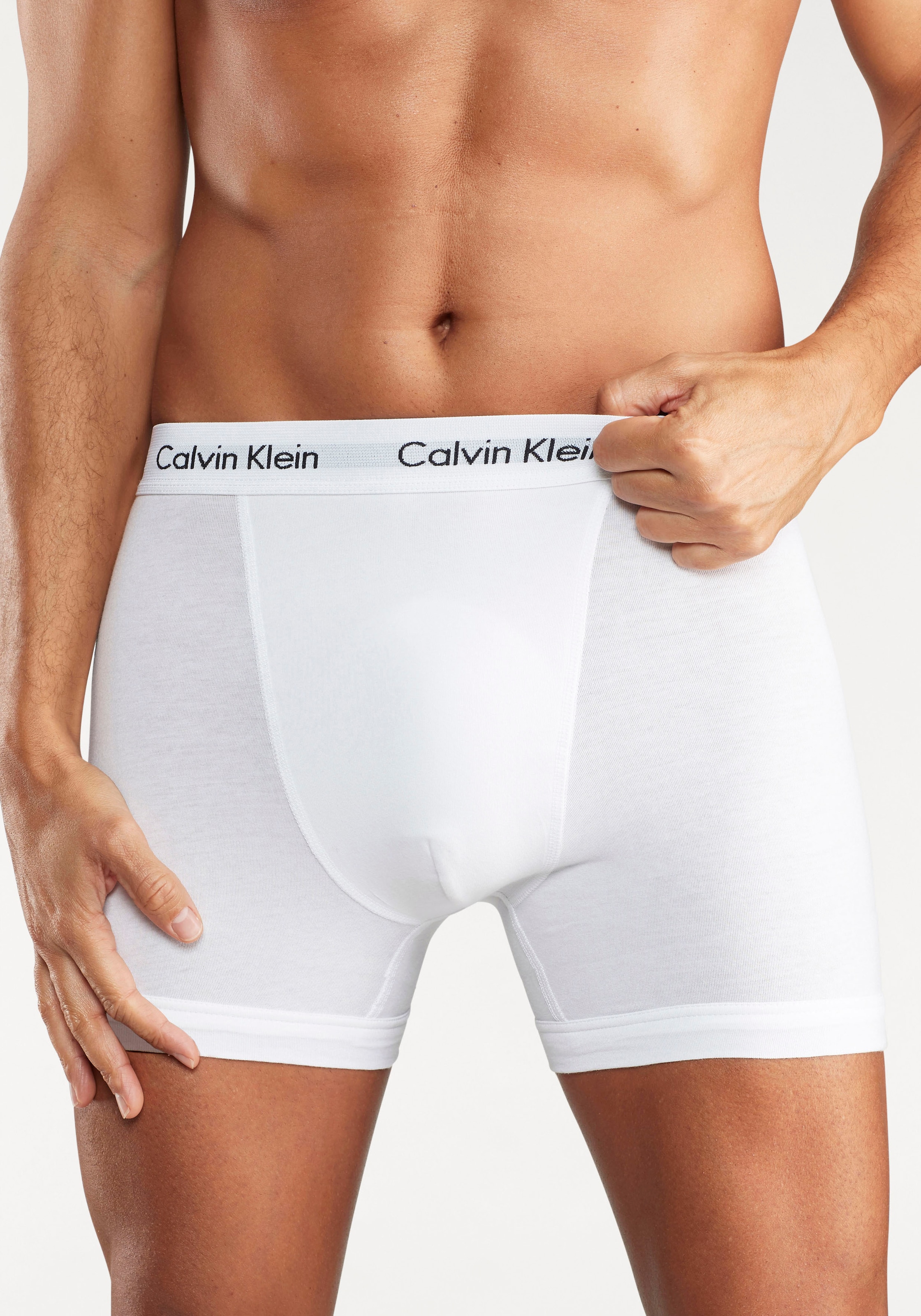 Calvin Klein Underwear Boxer »CK Boxer 3x« 3 Stk. mit Logoschriftzug am Bund