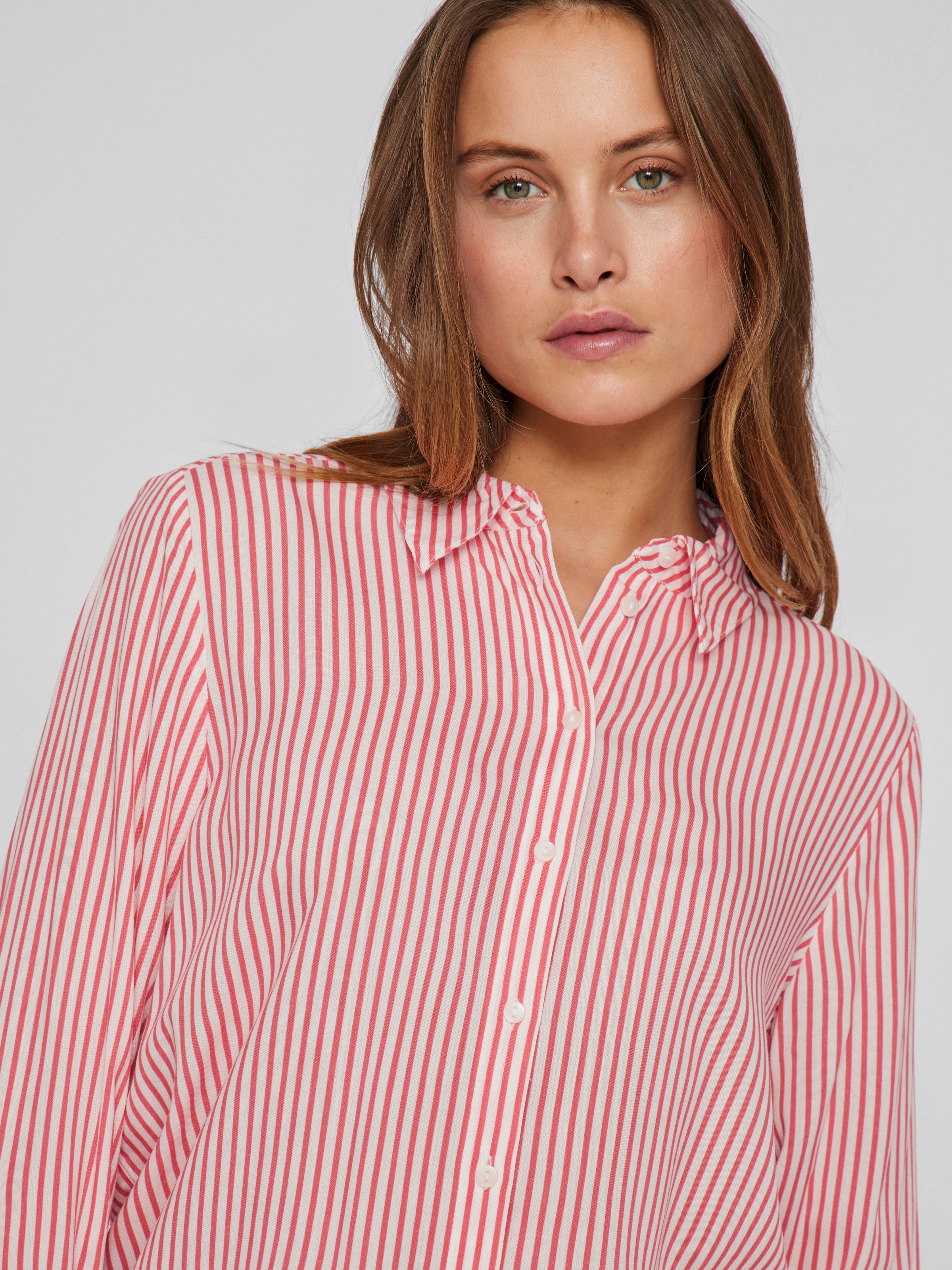 Vila Langarmbluse »VIROSA L/S SHIRT - NOOS«