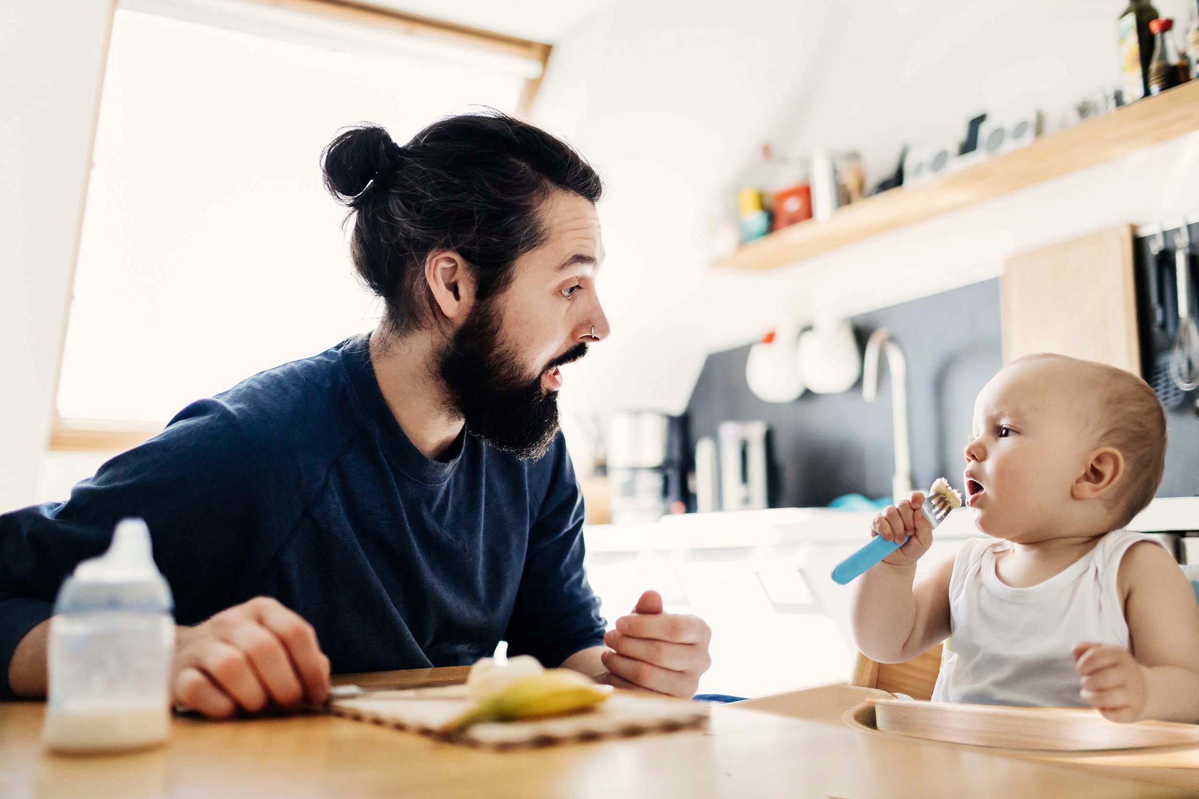 BabyGo Hochstuhl »Family, schwarz«