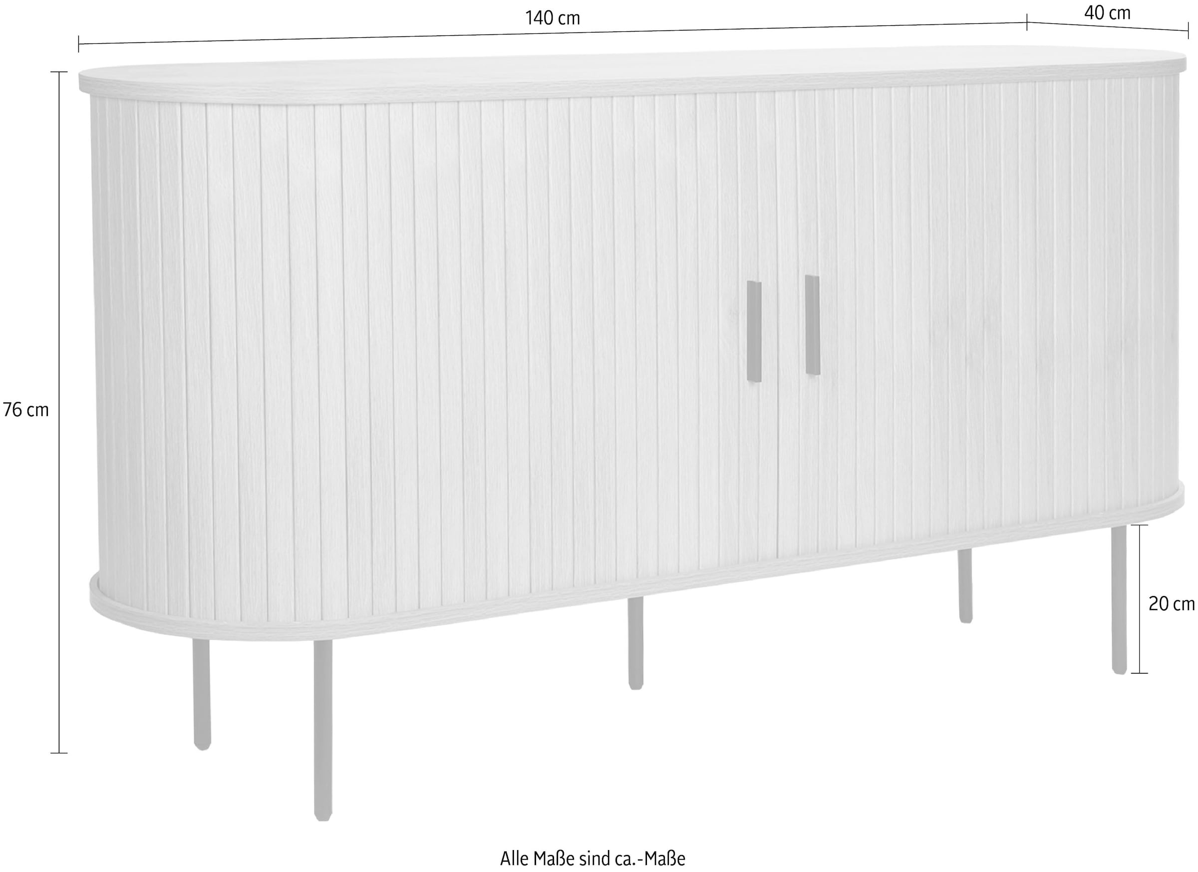 Home affaire Sideboard 2 Schiebetüren