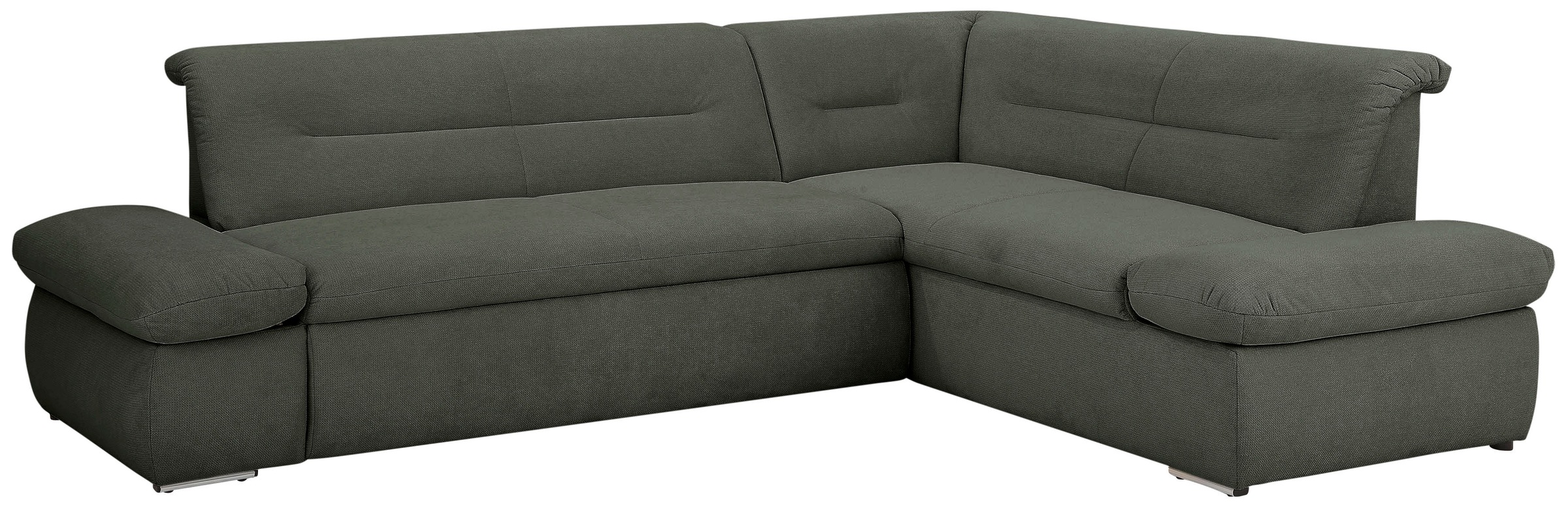 INOSIGN Ecksofa »Avesa L-Form«, Wahlweise mit Arm- und Bettfunktion, B/T/H: 275/211/80 cm