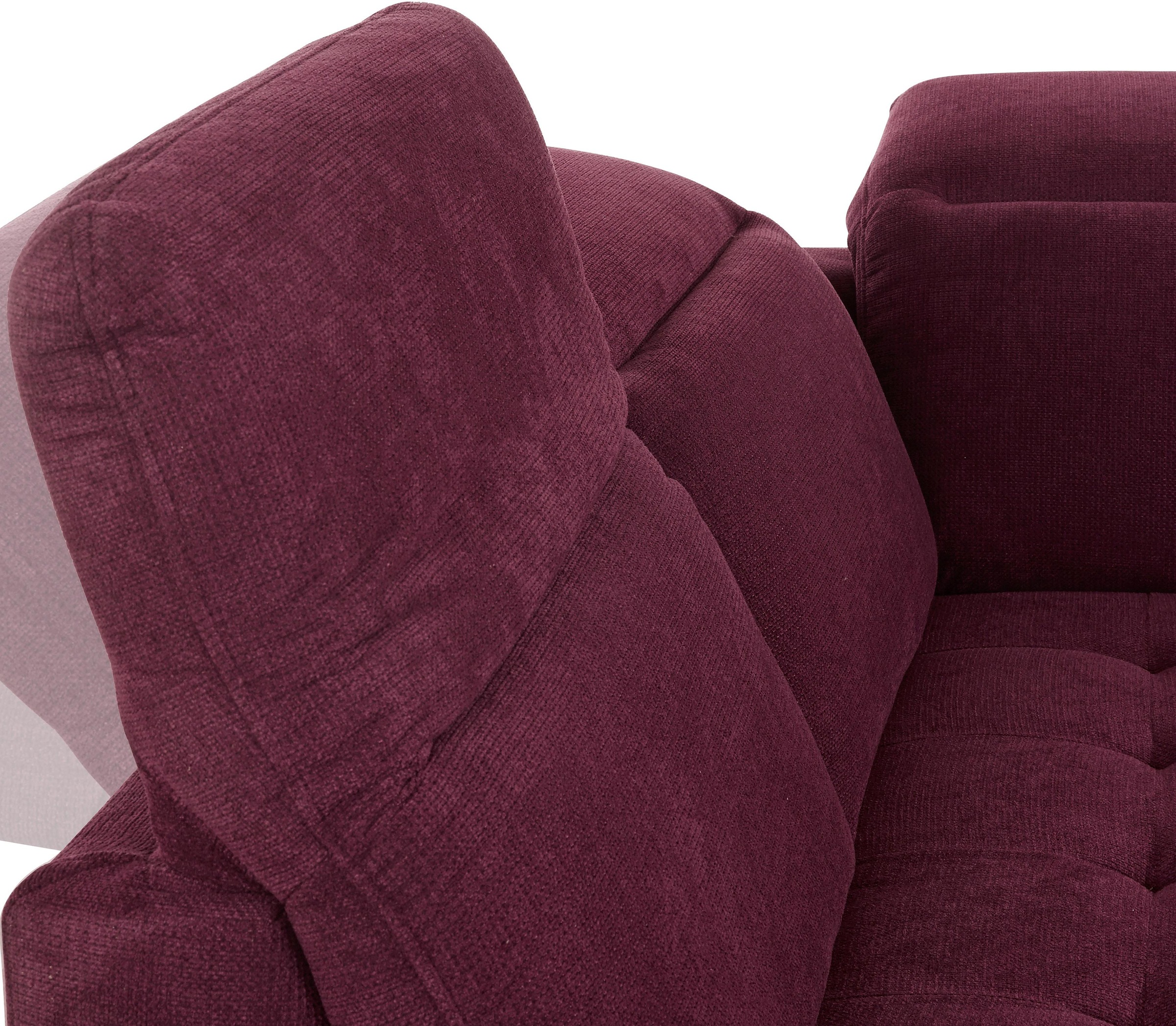 sit&more Wohnlandschaft »Stardust U-Form«, inklusive Kopfteilverstellung, Armlehnenfunktion und Tischelement