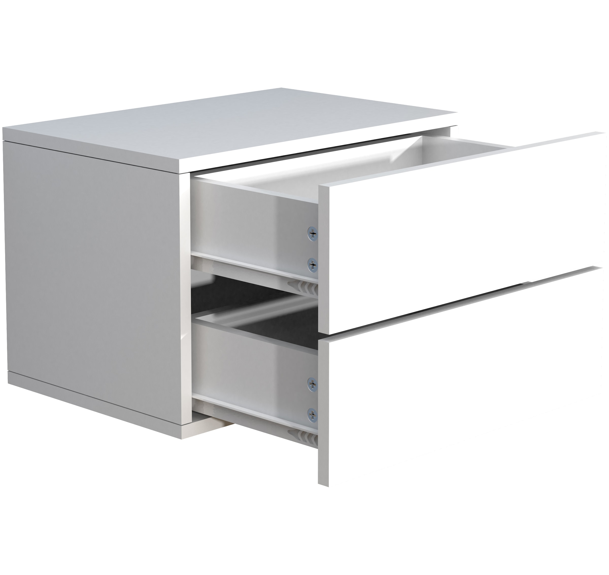 VCM Nachttisch »Holz Wandschublade Wand Hänge Nachttisch Usal L45« 1 Stk. tlg.