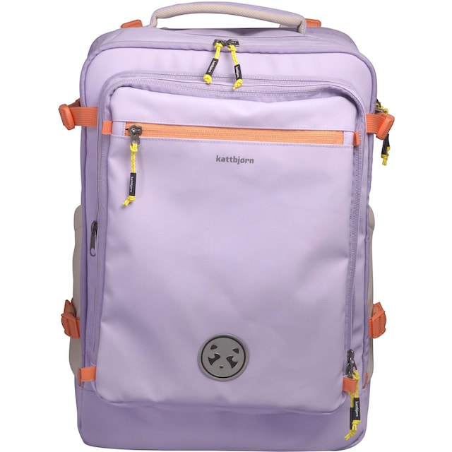 KATTBJØRN Schulrucksack »Classic, Purple Power«, mit Laptopfach; alle Innen-  und Außenstoffe aus recyceltem PET bei ♕