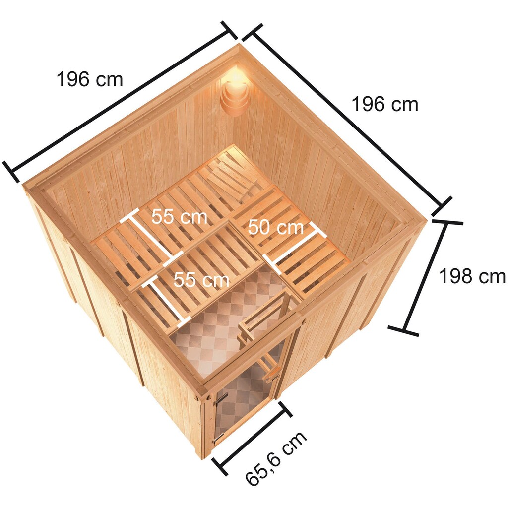 welltime Sauna »Mars«