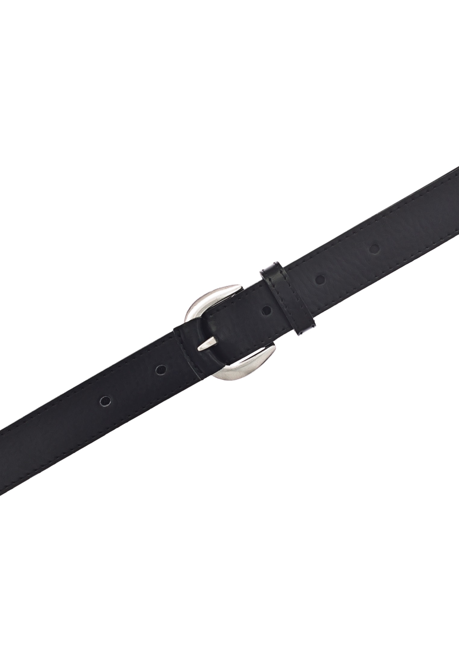 Tamaris Ledergürtel aus Leder teilbezogene Dornschließe