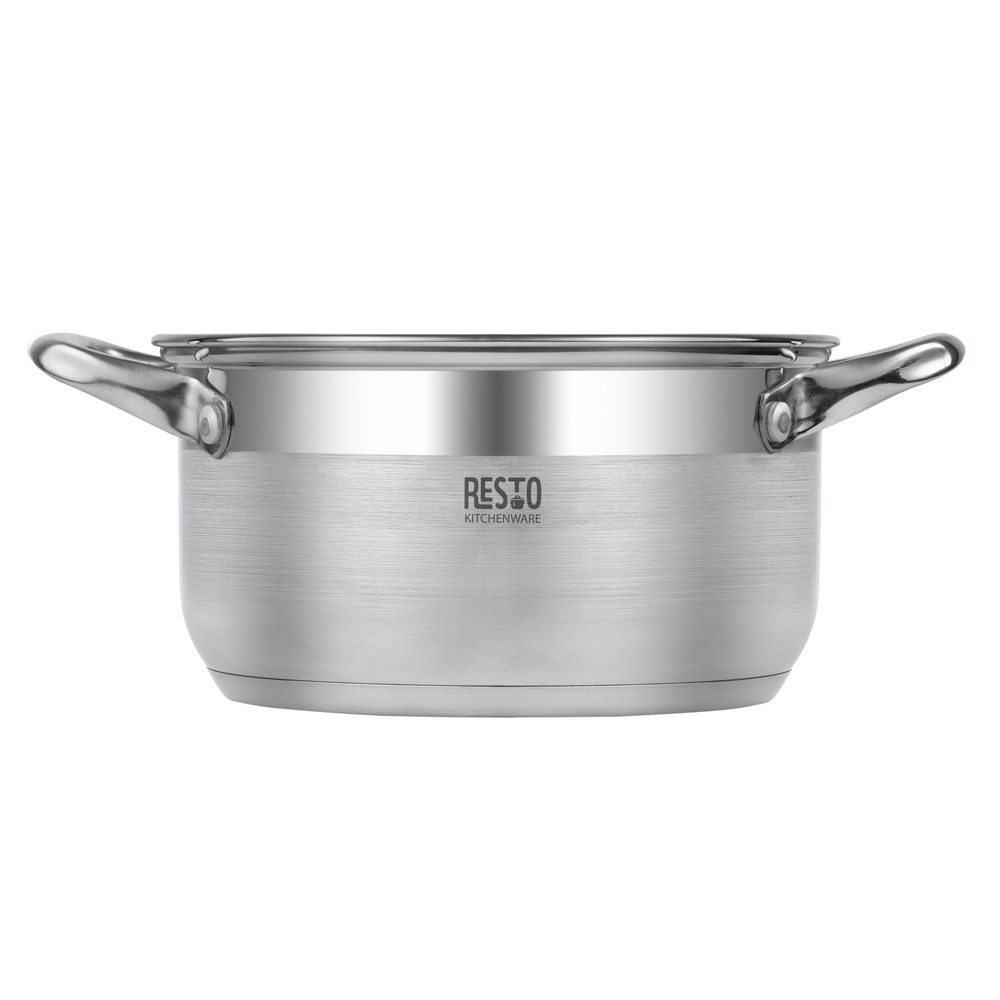 RESTO Kitchenware Kochtopf »Libra, Topf energiesparend und spülmaschinenfest« 1 tlg. Edelstahl 18/10