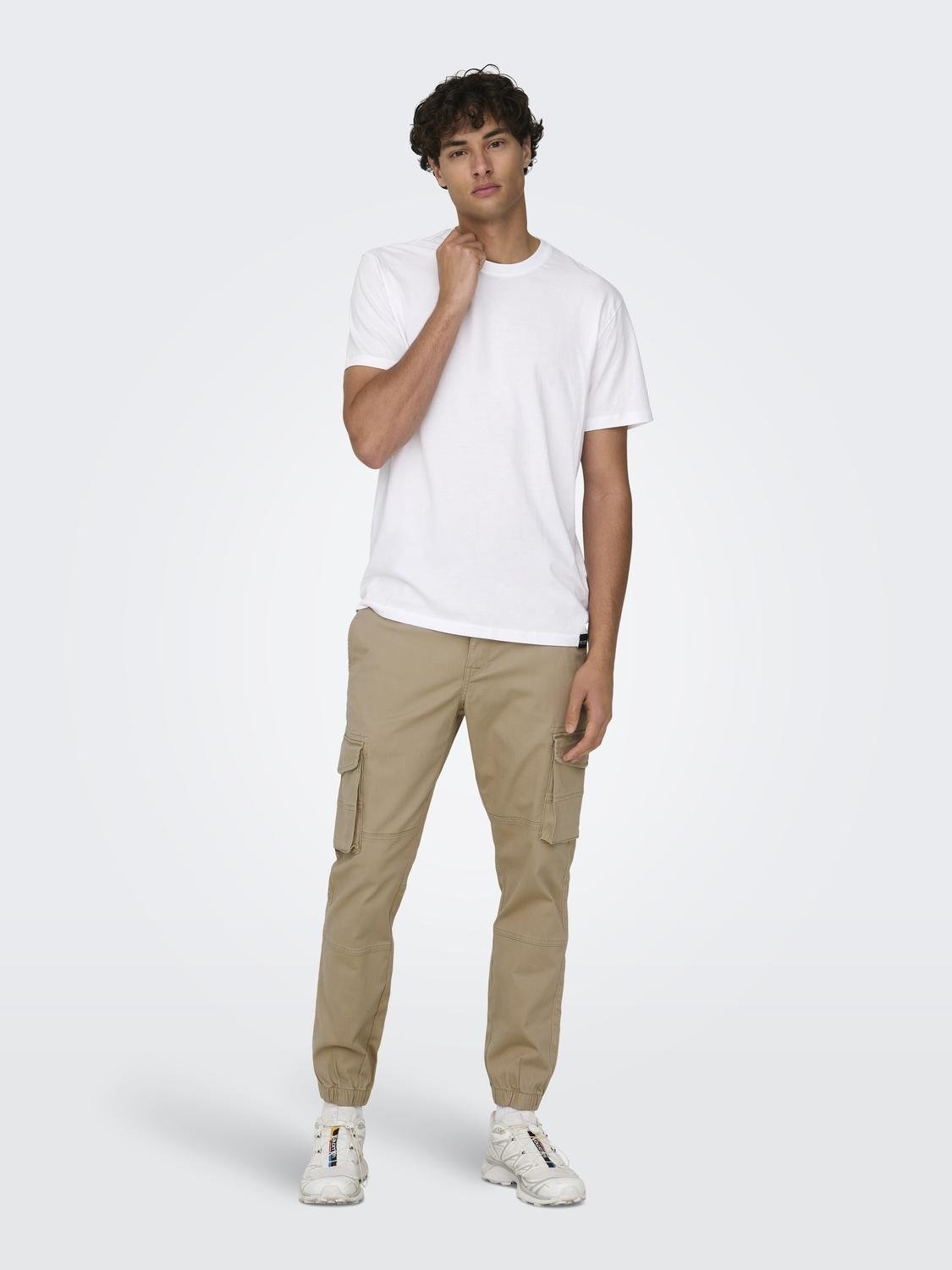 ONLY & SONS Cargohose »ONSCARTER LIFE CARGO CUFF 0013 PANT NOOS«