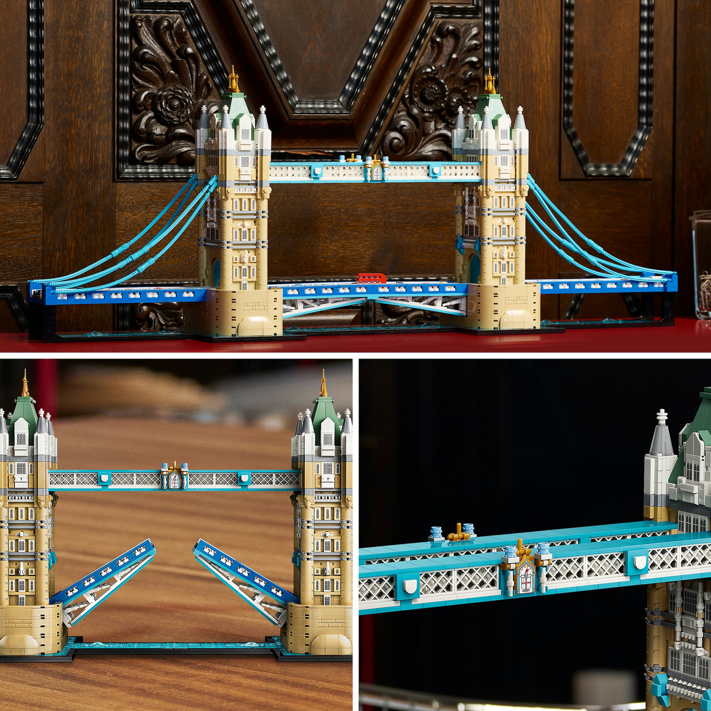 LEGO® Konstruktionsspielsteine »Tower Bridge (21067), LEGO LEGO Architecture« Made in Europe
