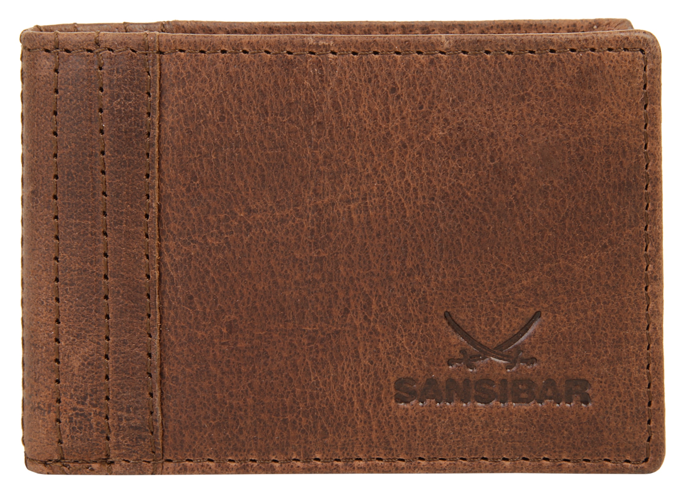 Sansibar Geldbörse echt Leder