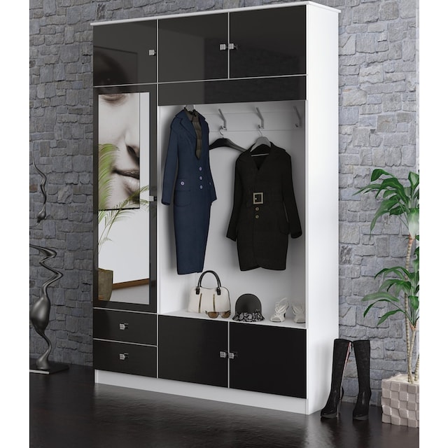 borchardt Möbel Garderobenschrank »Kompakta«, Höhe 202 cm bequem kaufen