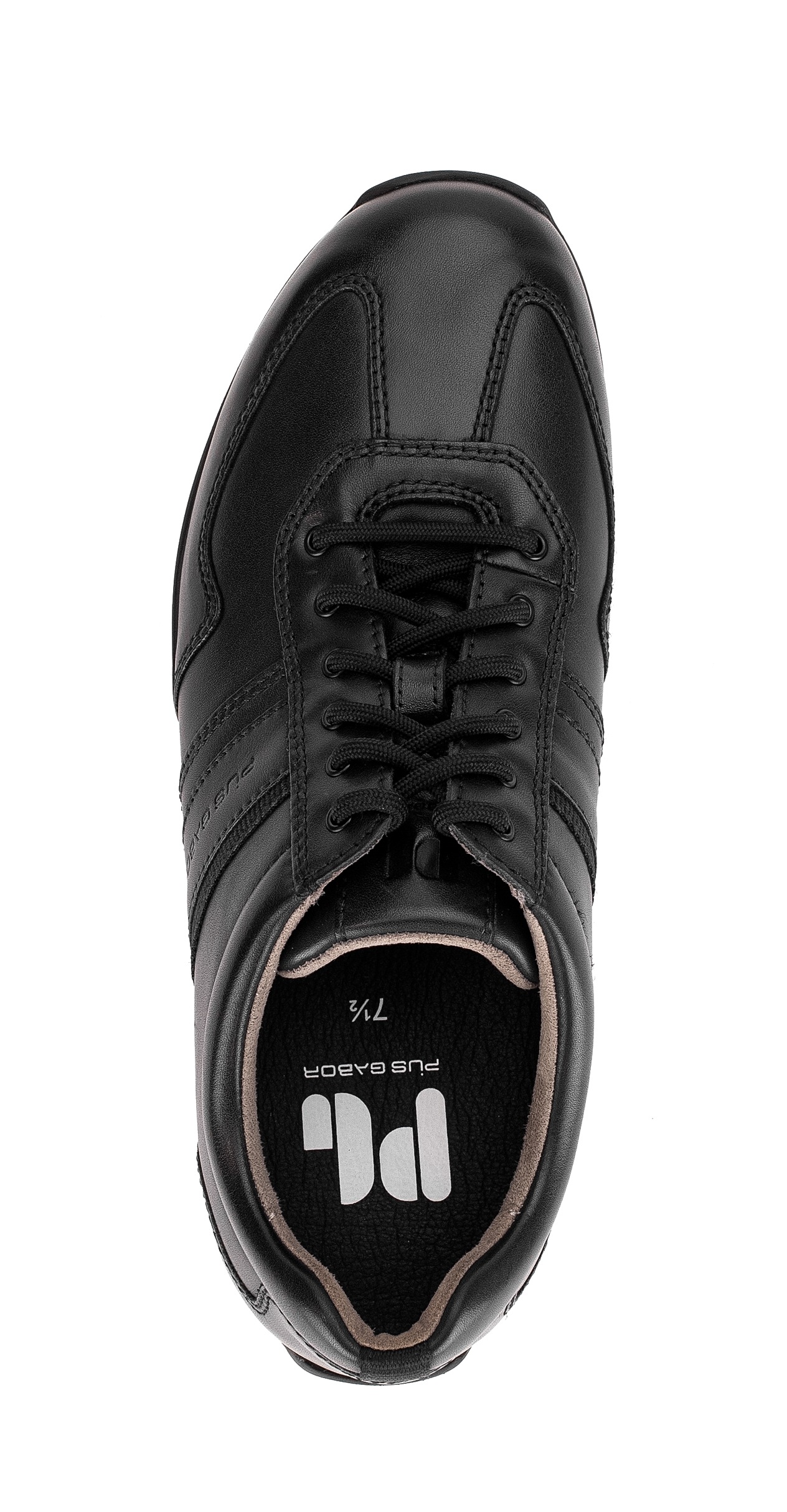 Pius Gabor Sneaker  , Freizeitschuh, Halbschuh, Schnürschuh mit Logoprägung, G-Weite