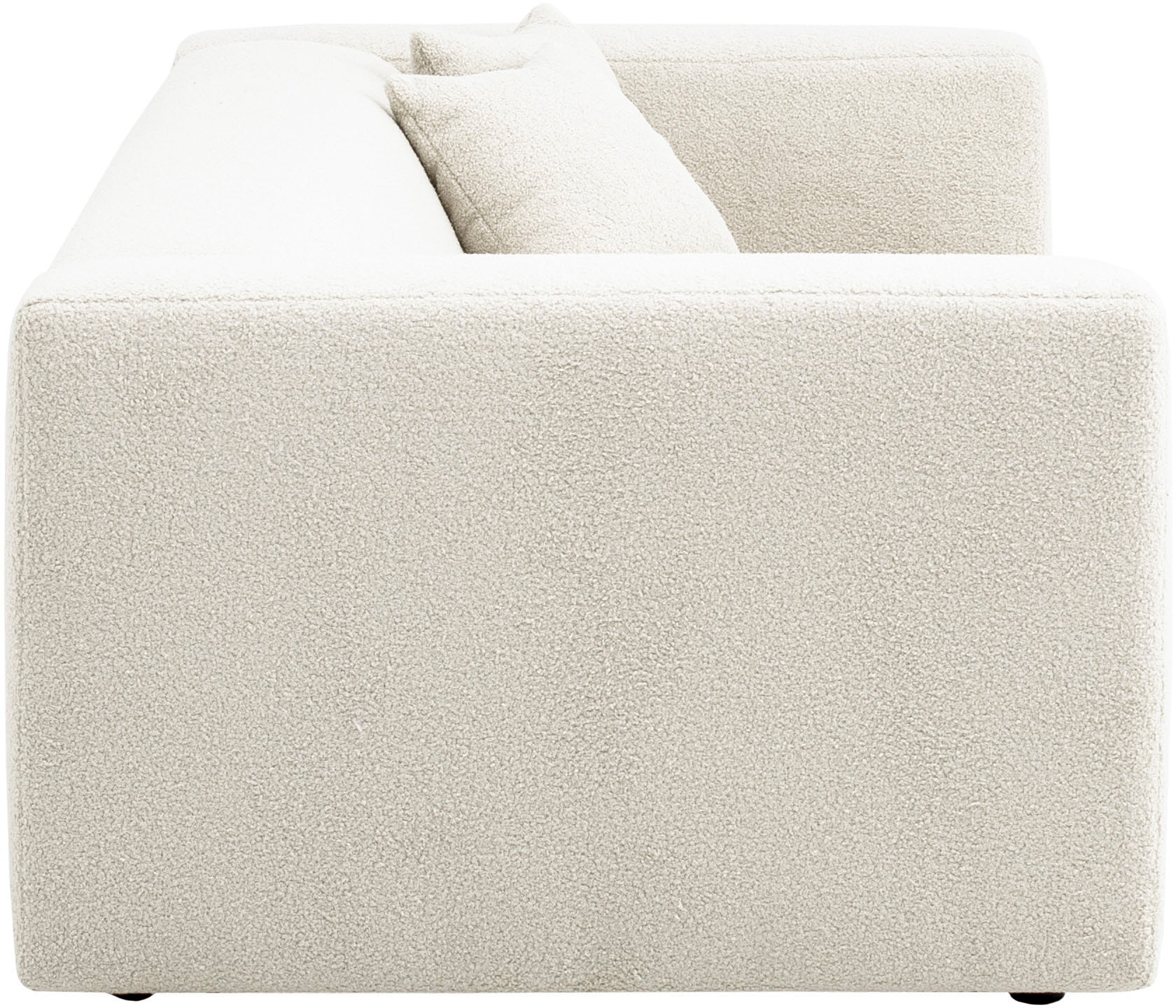 andas 3-Sitzer »BAKELS, Couch in Cord oder Boucle-Stoff, Sofa im modernen Design«, bequemer Sitzkomfort,in 2 Stoffen und 8 Farben lieferbar