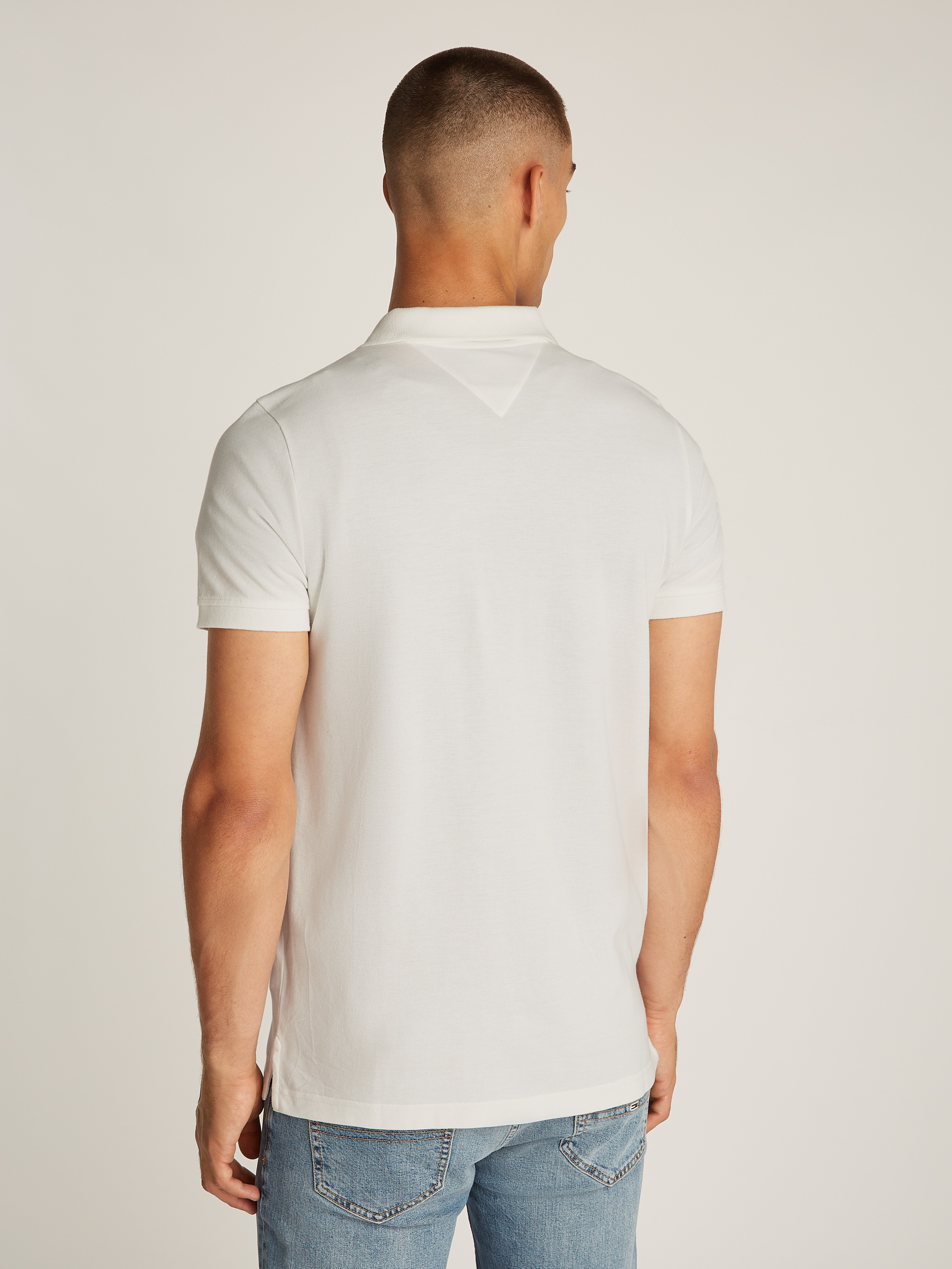 Tommy Jeans Poloshirt »TJM SLIM PLACKET POLO«, Piqué mit Polokragen