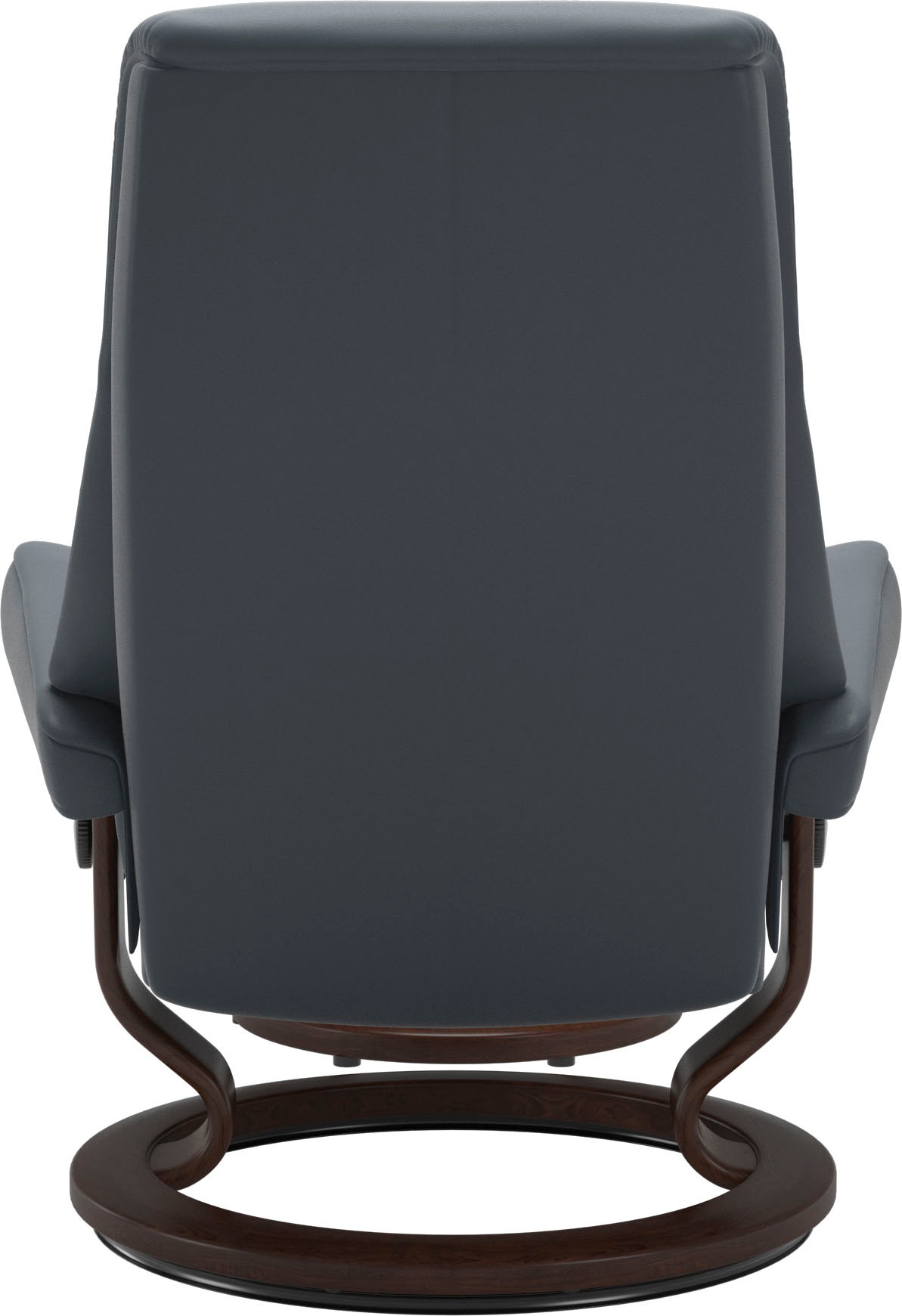 Stressless® Relaxsessel »View«, (Set, Relaxsessel mit Hocker), mit Classic Base, Größe M,Gestell Braun