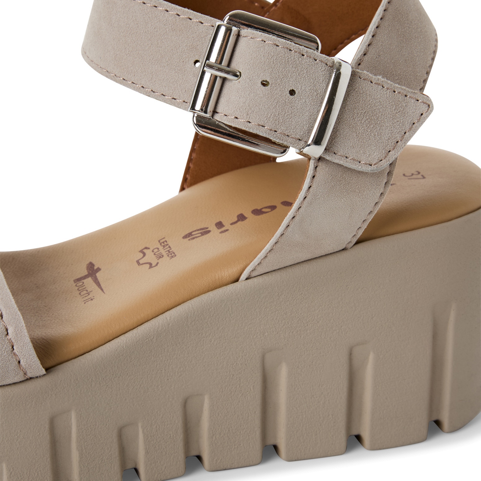 Tamaris Keilsandalette  Sommerschuh, Riemchensandale mit modischer Plateausohle