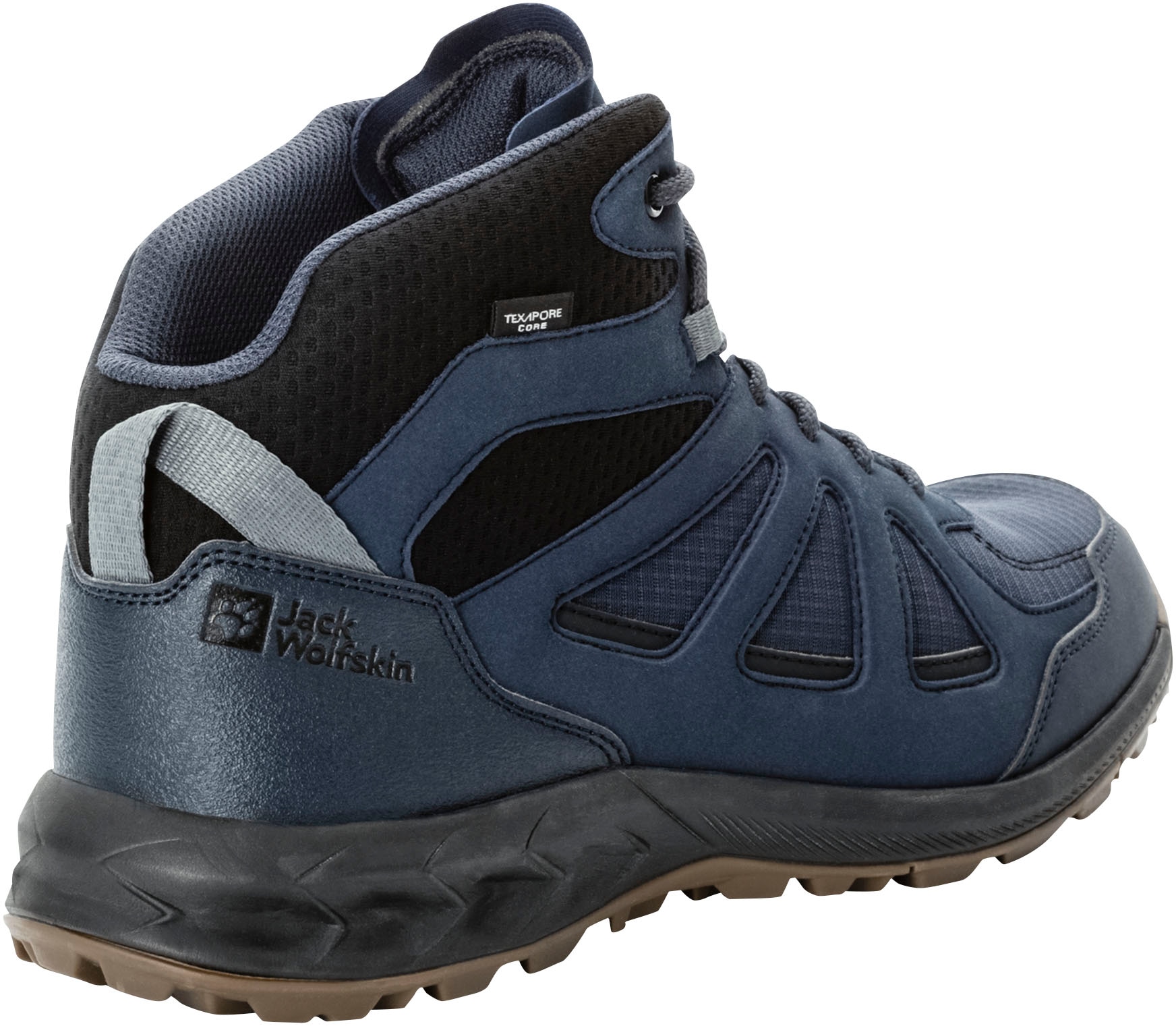 Jack Wolfskin Wanderschuh »WOODLAND 2 TEXAPORE MID M«, wasserdicht