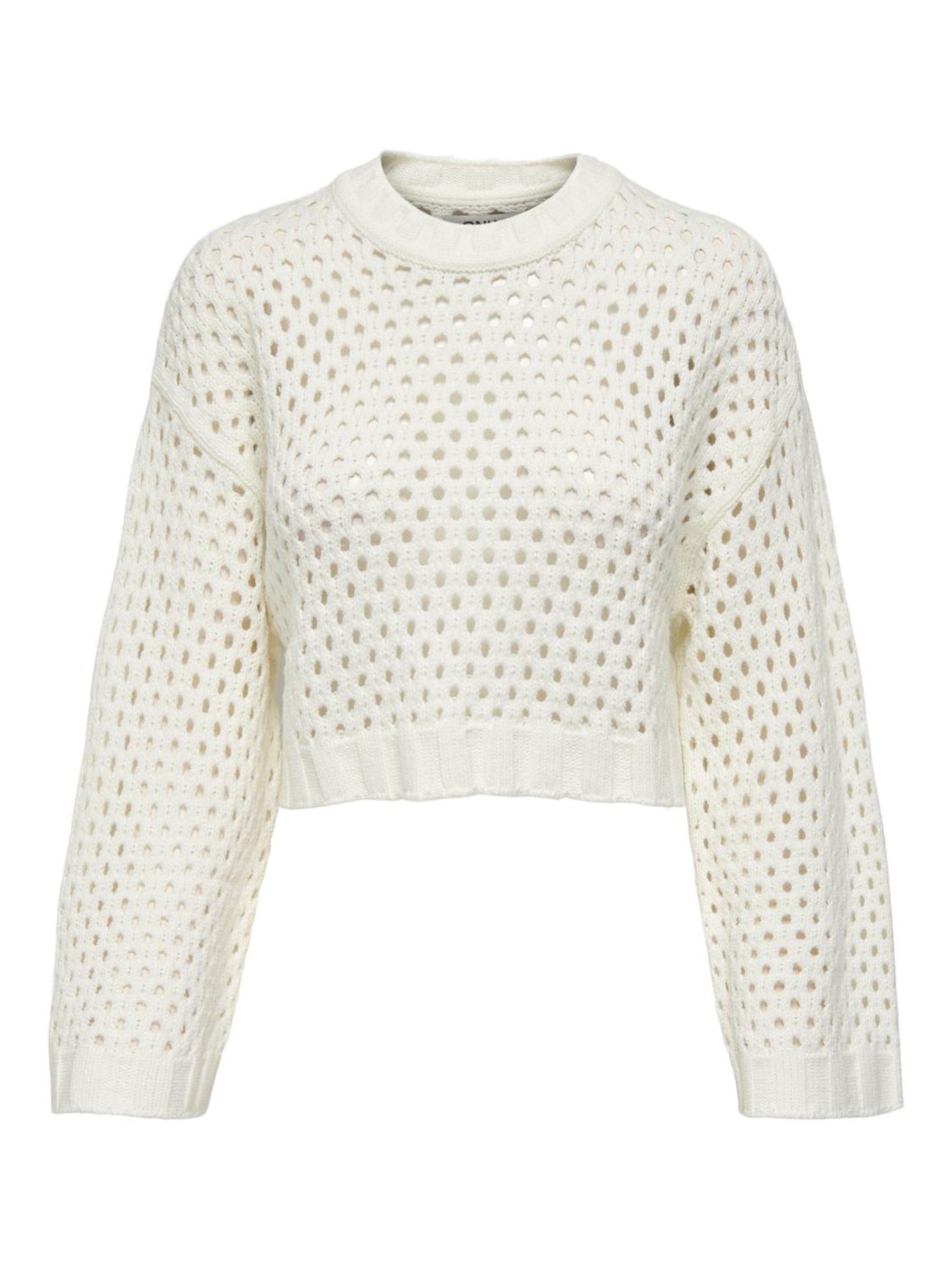 ONLY Strickpullover »ONLSMILLA SHORT PULLOVER L/S KNT NOOS«