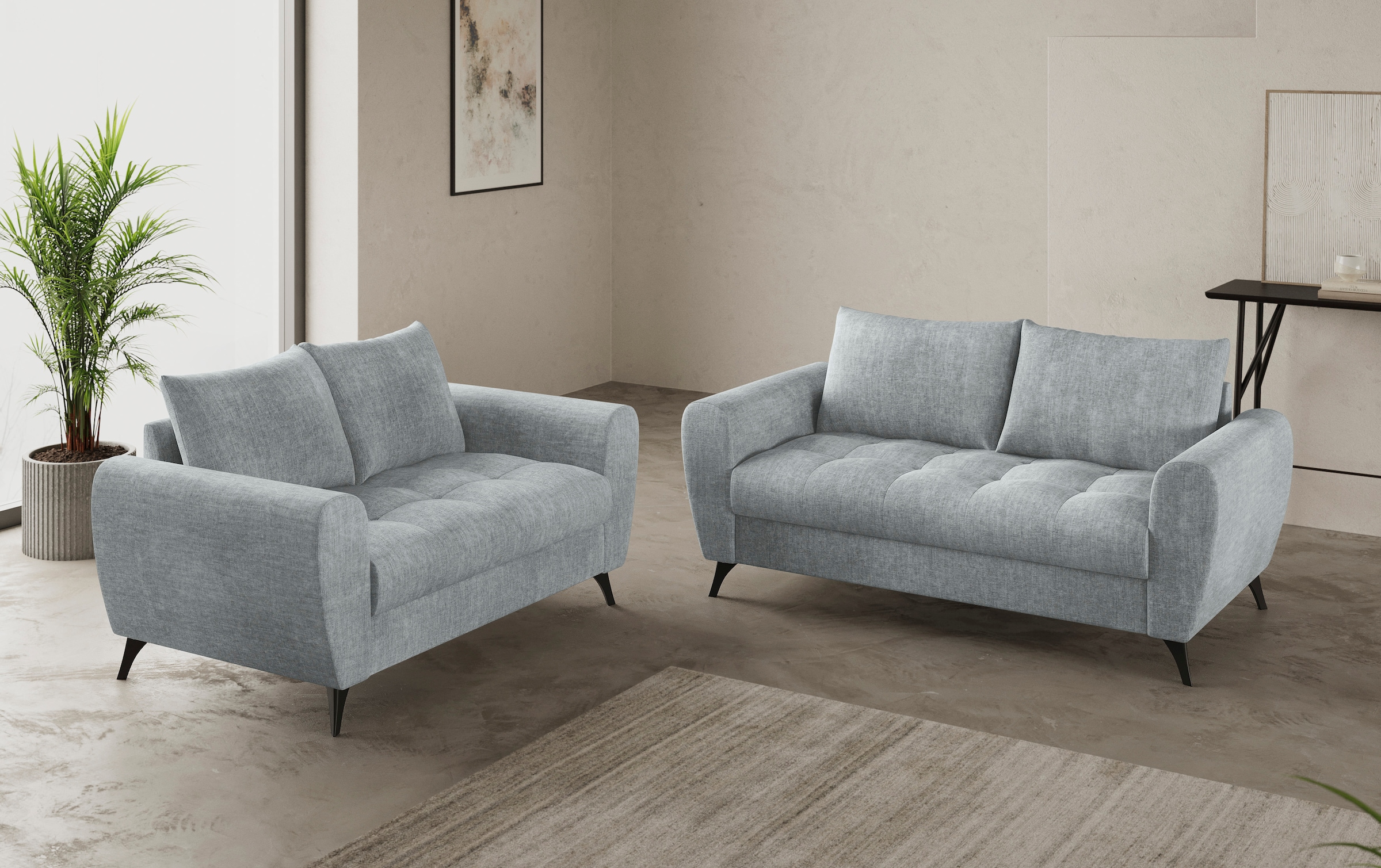 Mr. Couch 2,5-Sitzer »Blackburn II«, Mit Kaltschaumpolsterung bis 140 kg belastbar