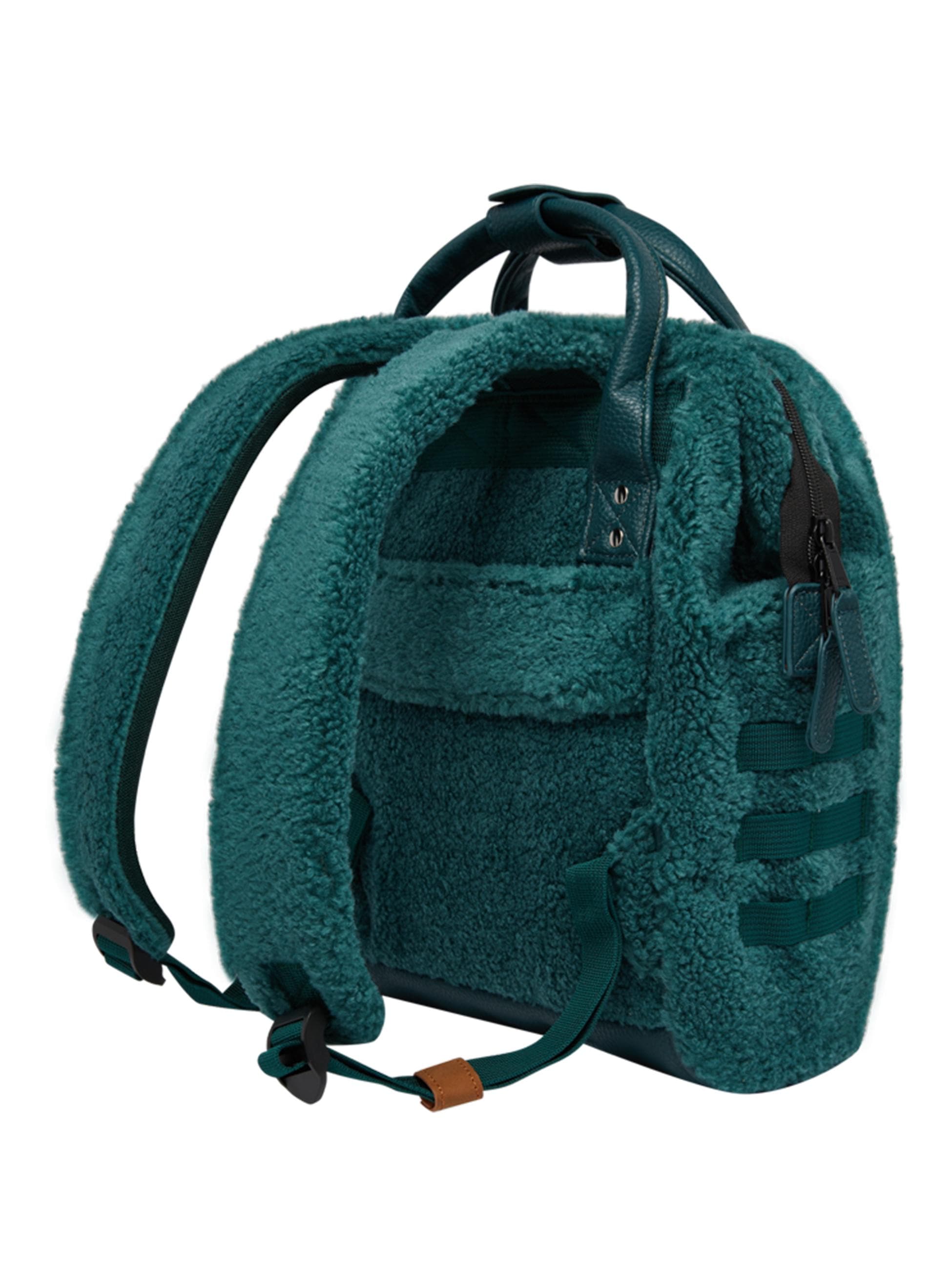 CABAIA Tagesrucksack »Tagesrucksack Adventurer S Fleece«, Fleece-Rucksack mit austauschbaren Vordertaschen