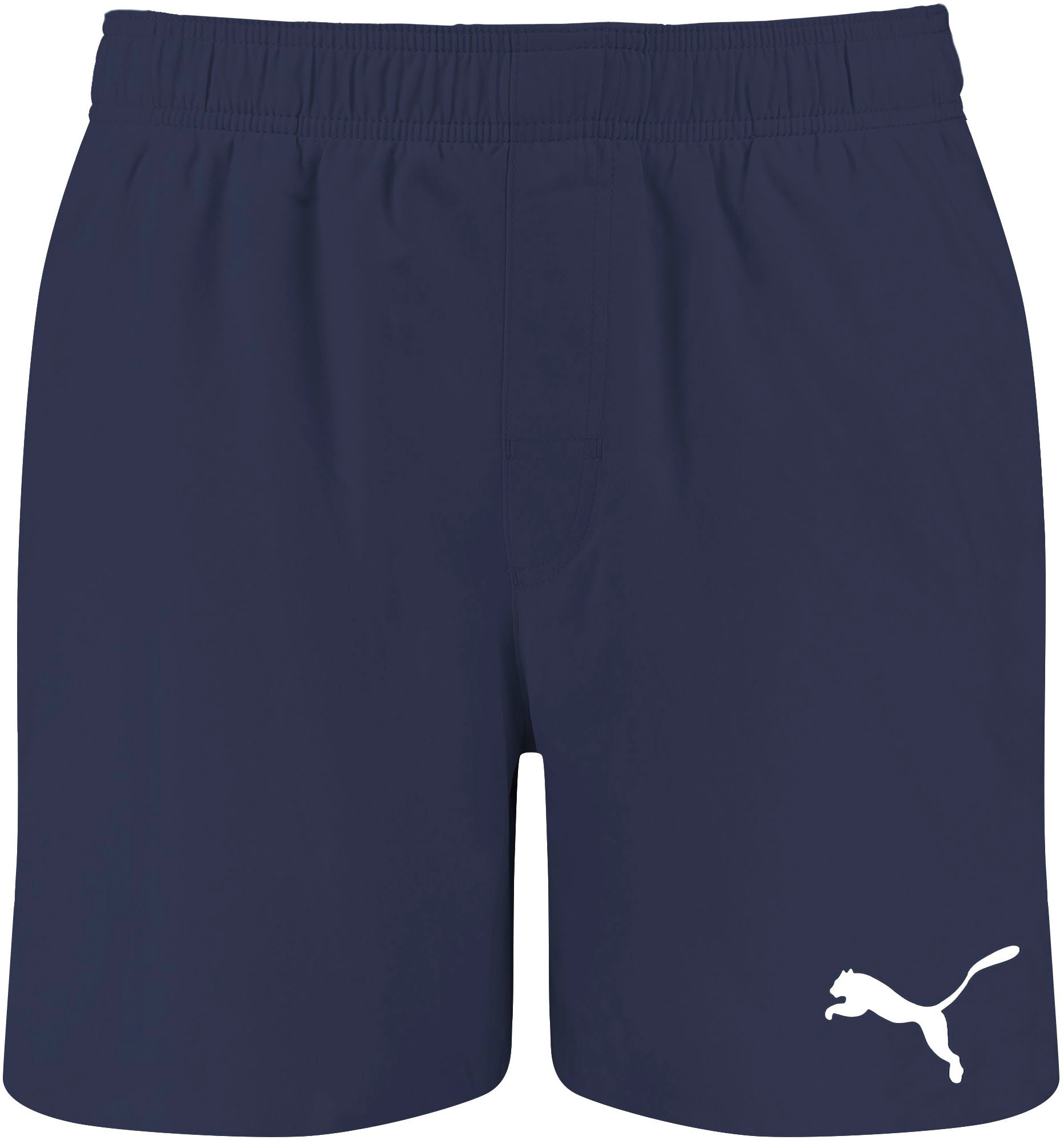 PUMA Badeshorts »PUMA SWIM MEN MID SHORTS« mit elastischem Bund, Seitentaschen