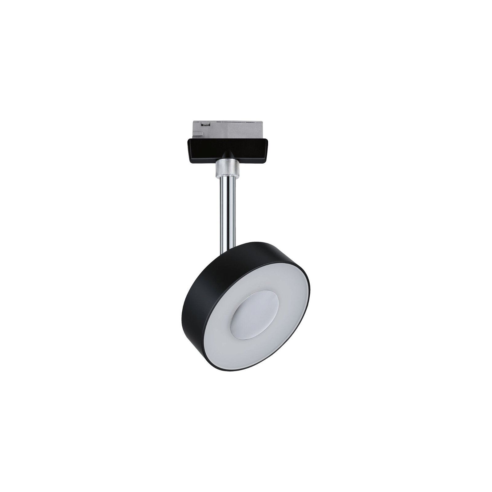 Paulmann Schienensystem-Leuchten »URail Schienenspot Circle 152lm 5W 2700K 230V Schwarz matt«, dimmbar, Einzelspot