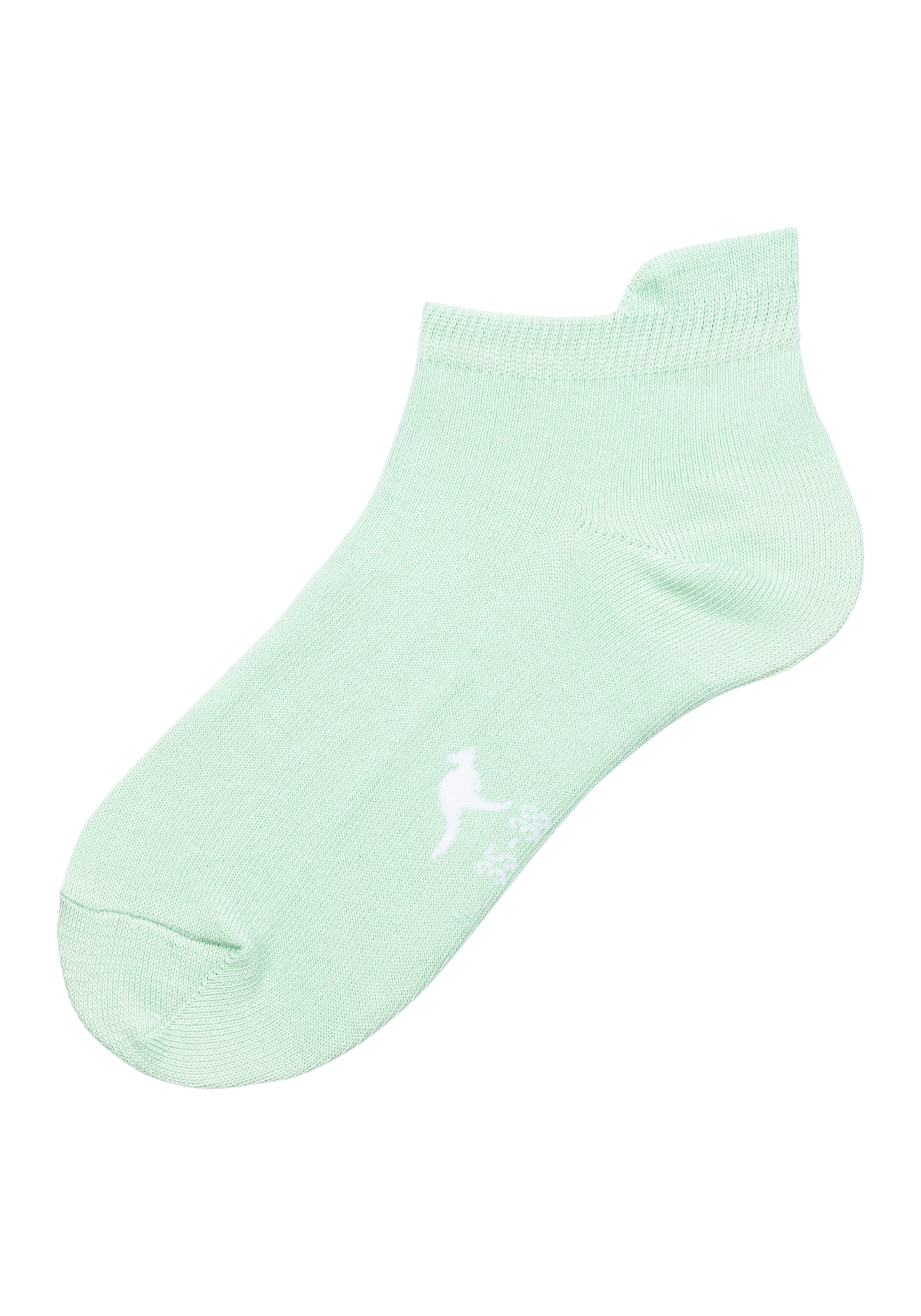 KangaROOS Sneakersocken, (Packung, 10 Paar), mit erhöhtem Bündchen