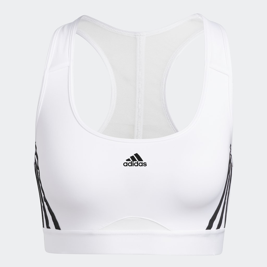 adidas Performance Sport-BH »ADIDAS POWERREACT TRAINING MEDIUM-SUPPORT 3-STREIFEN«, (1 tlg.)