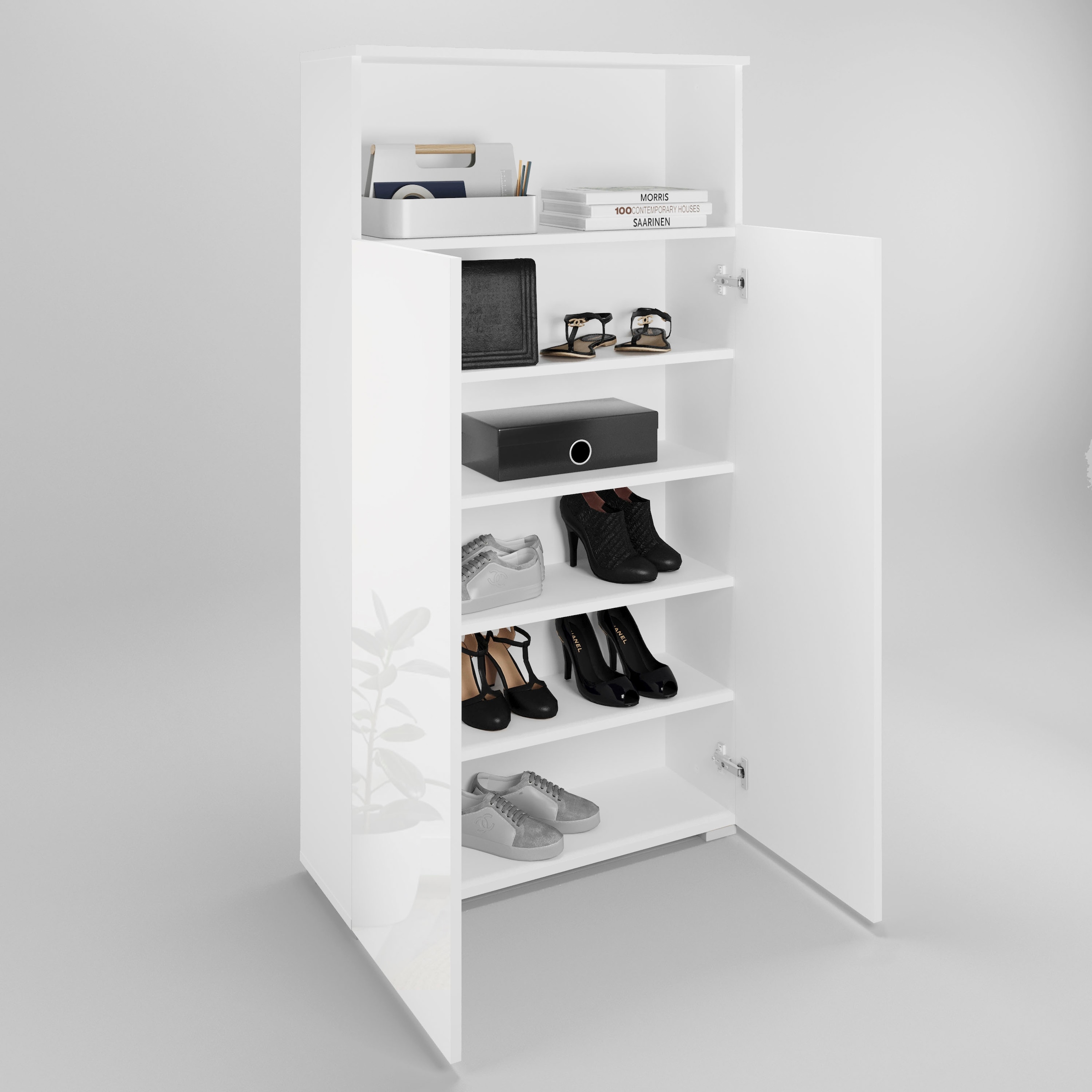 INOSIGN Schuhschrank »Paris«, mt 2 Türen und einem offenen Fach (Breite 70  cm) online bei UNIVERSAL