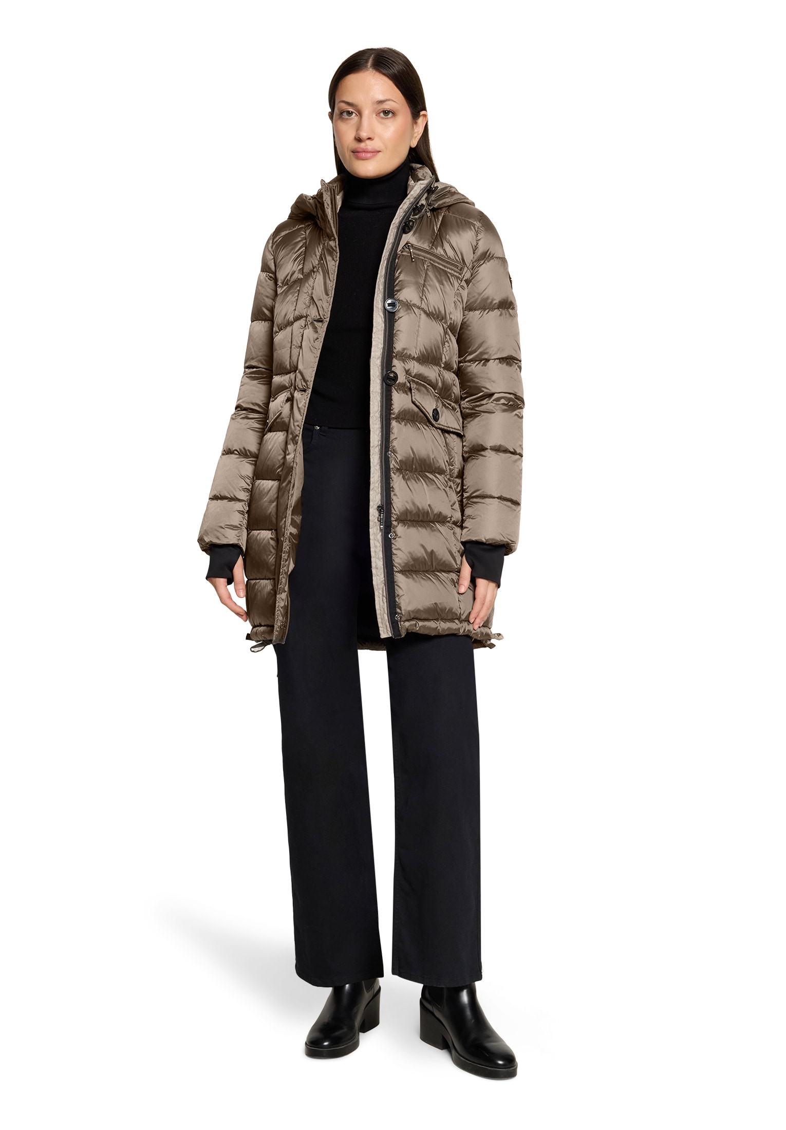 Gil Bret Winterjacke »Winterjacke mit abnehmbarer Kapuze«