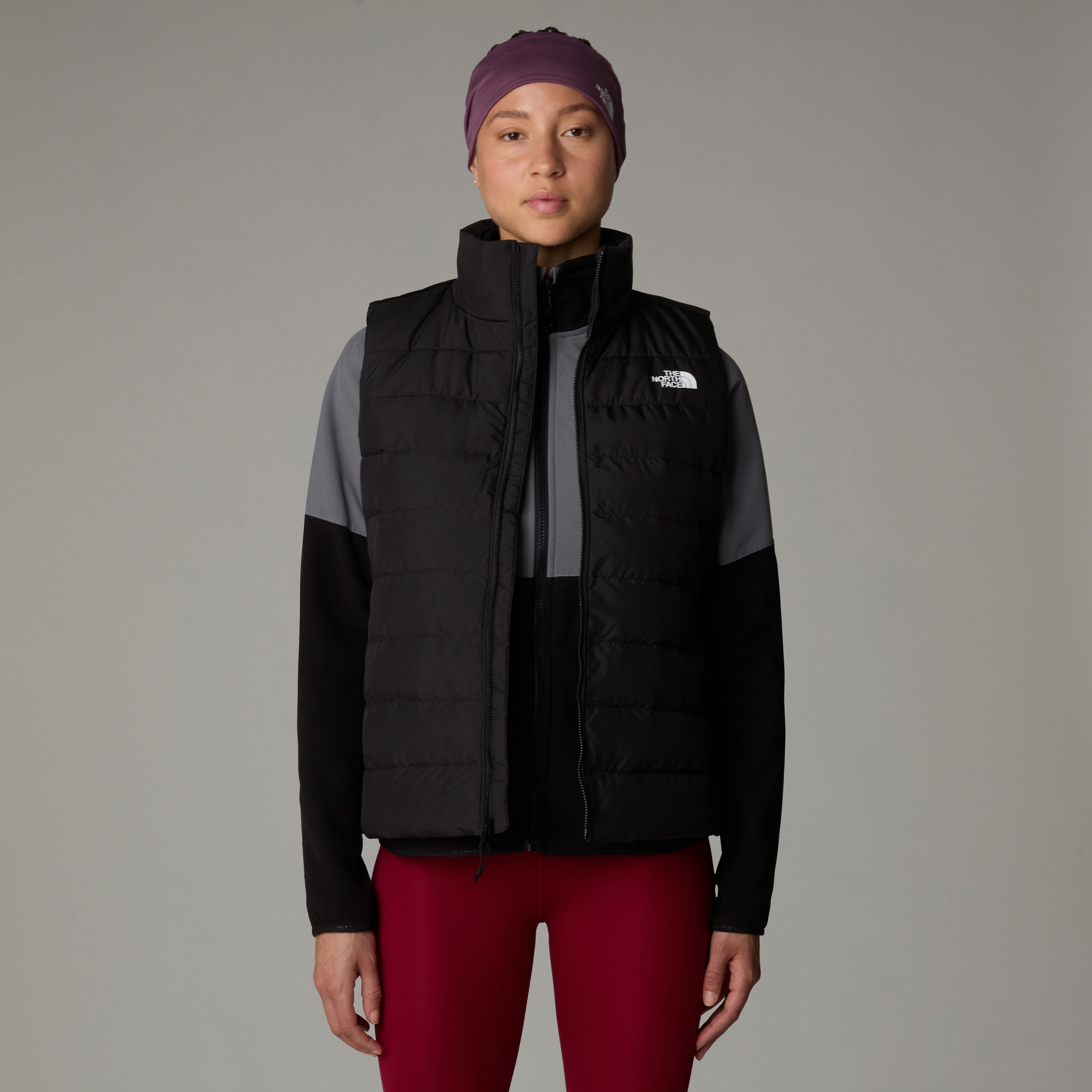 The North Face Steppweste »ACONCAGUA 3 VEST«, aus recycelten Materialien
